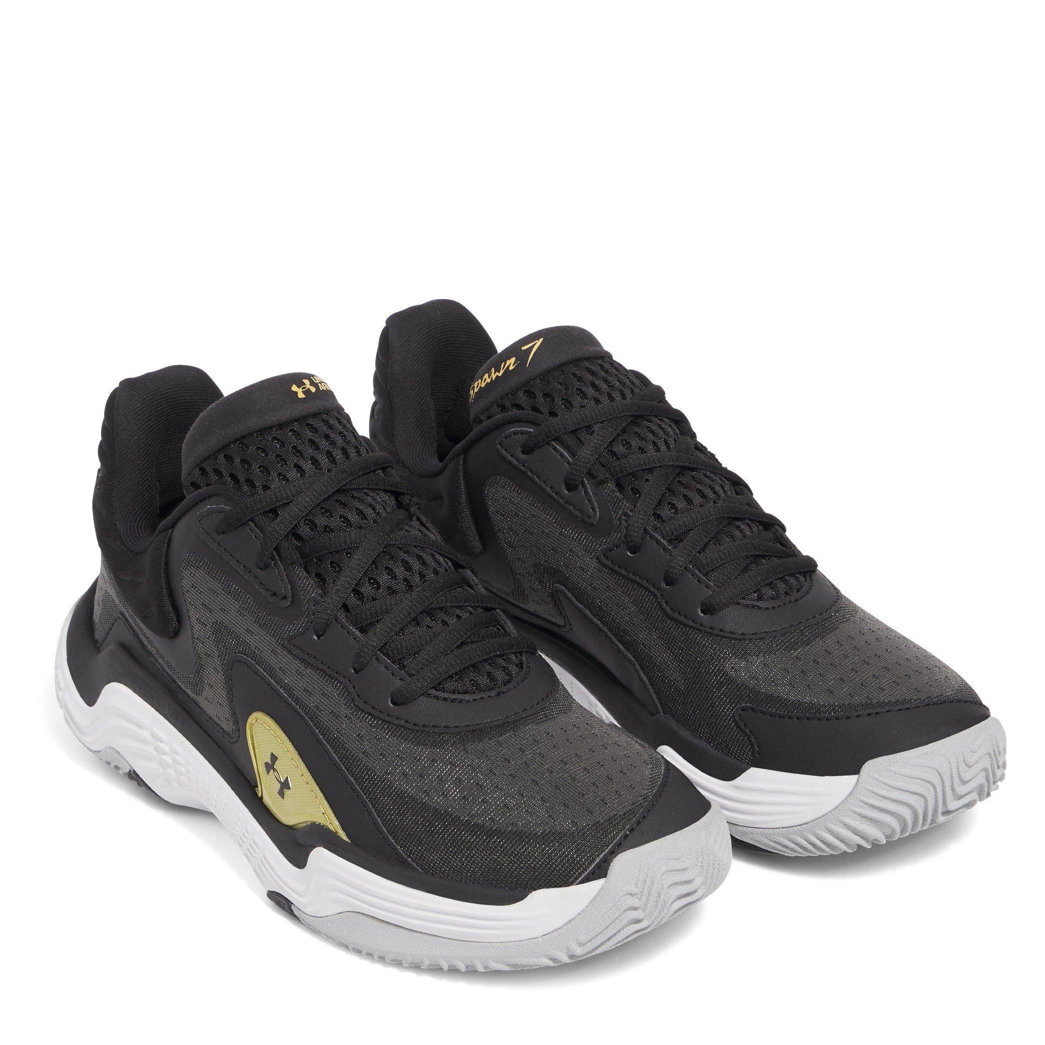 Preto - Under Armour - Unisex Adults Spawn 99 Basketball Trainers - 5