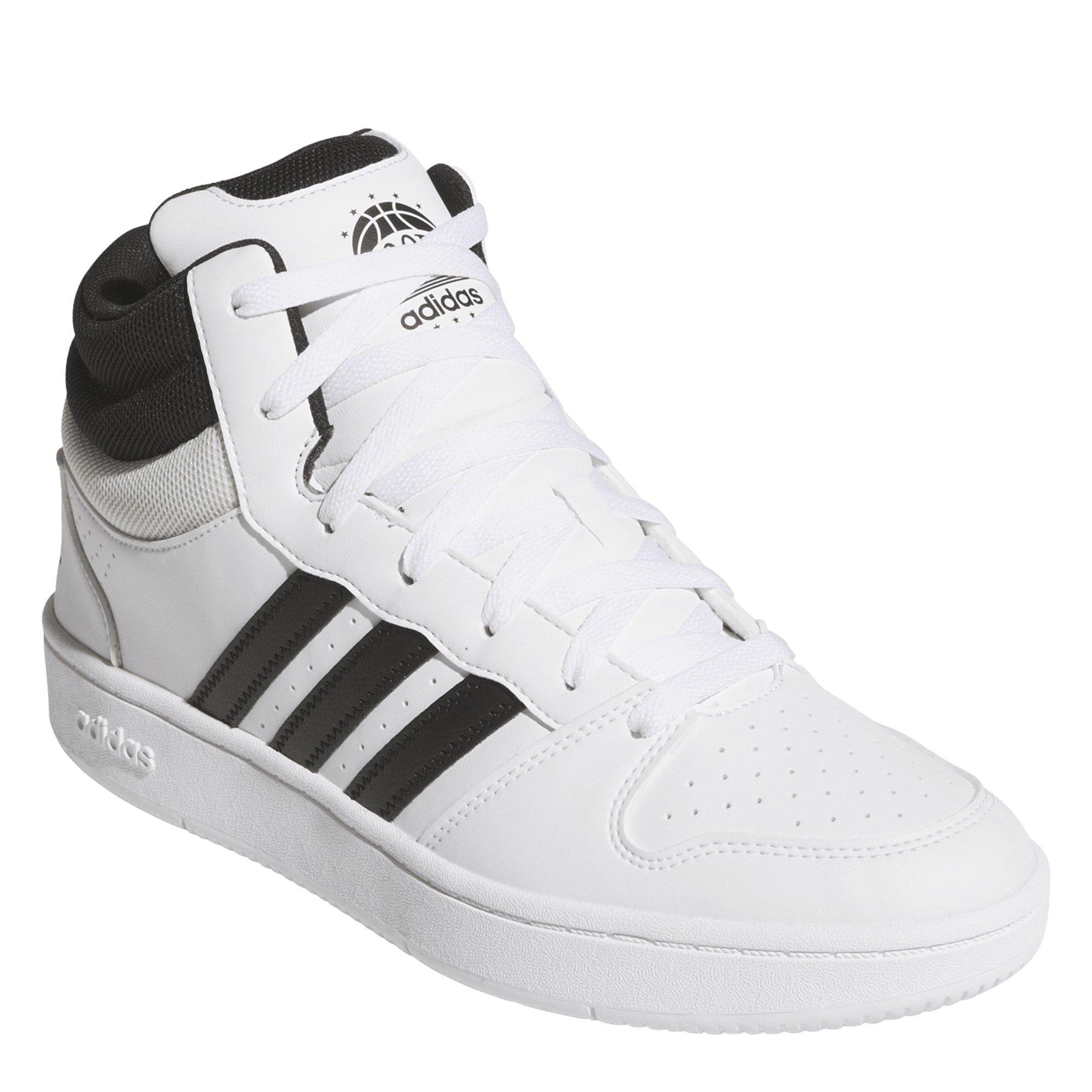 Bijela/ Crna/ Siva - adidas - Adidas Hoops M Clssc Sn63 - 3