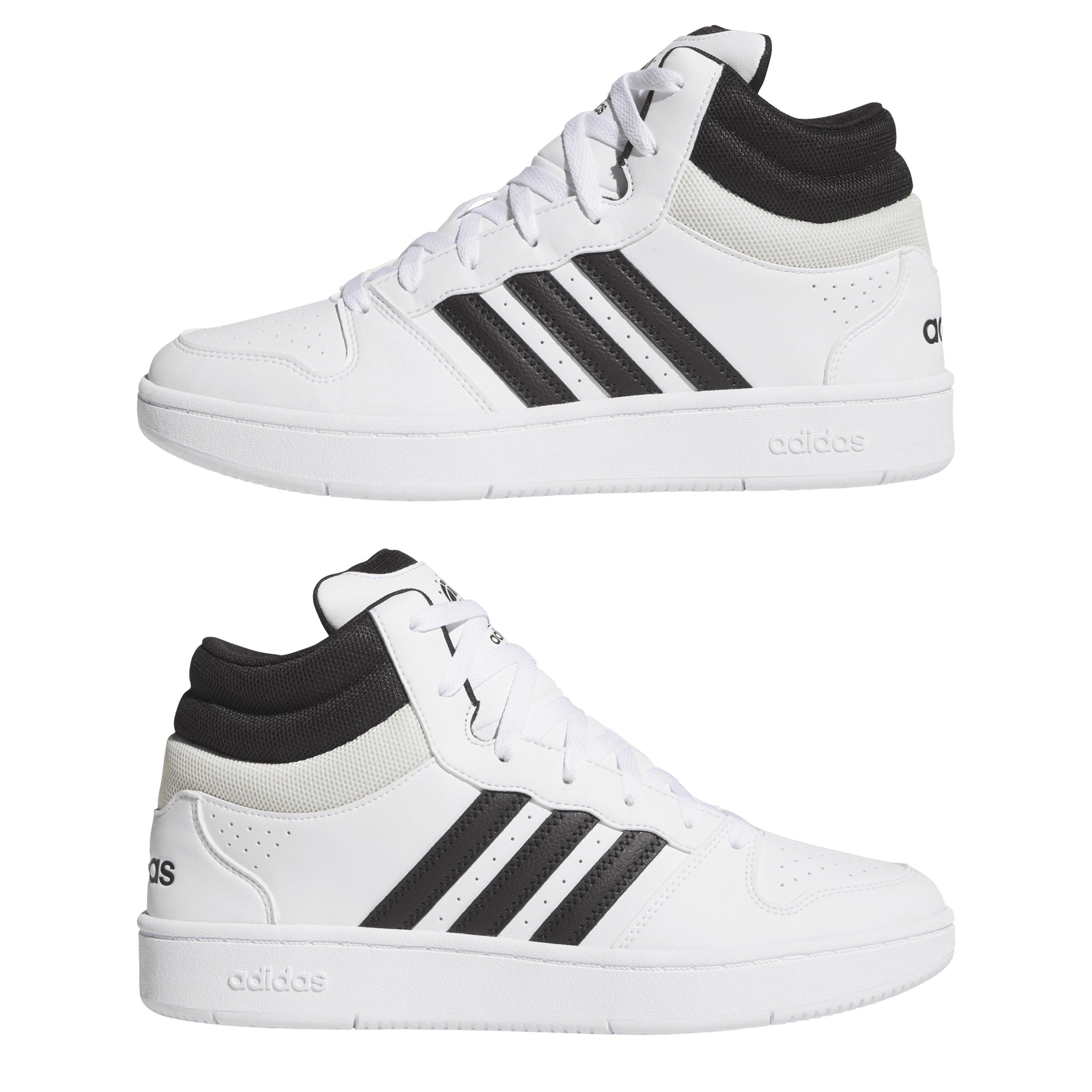 Bijela/ Crna/ Siva - adidas - Adidas Hoops M Clssc Sn63 - 9