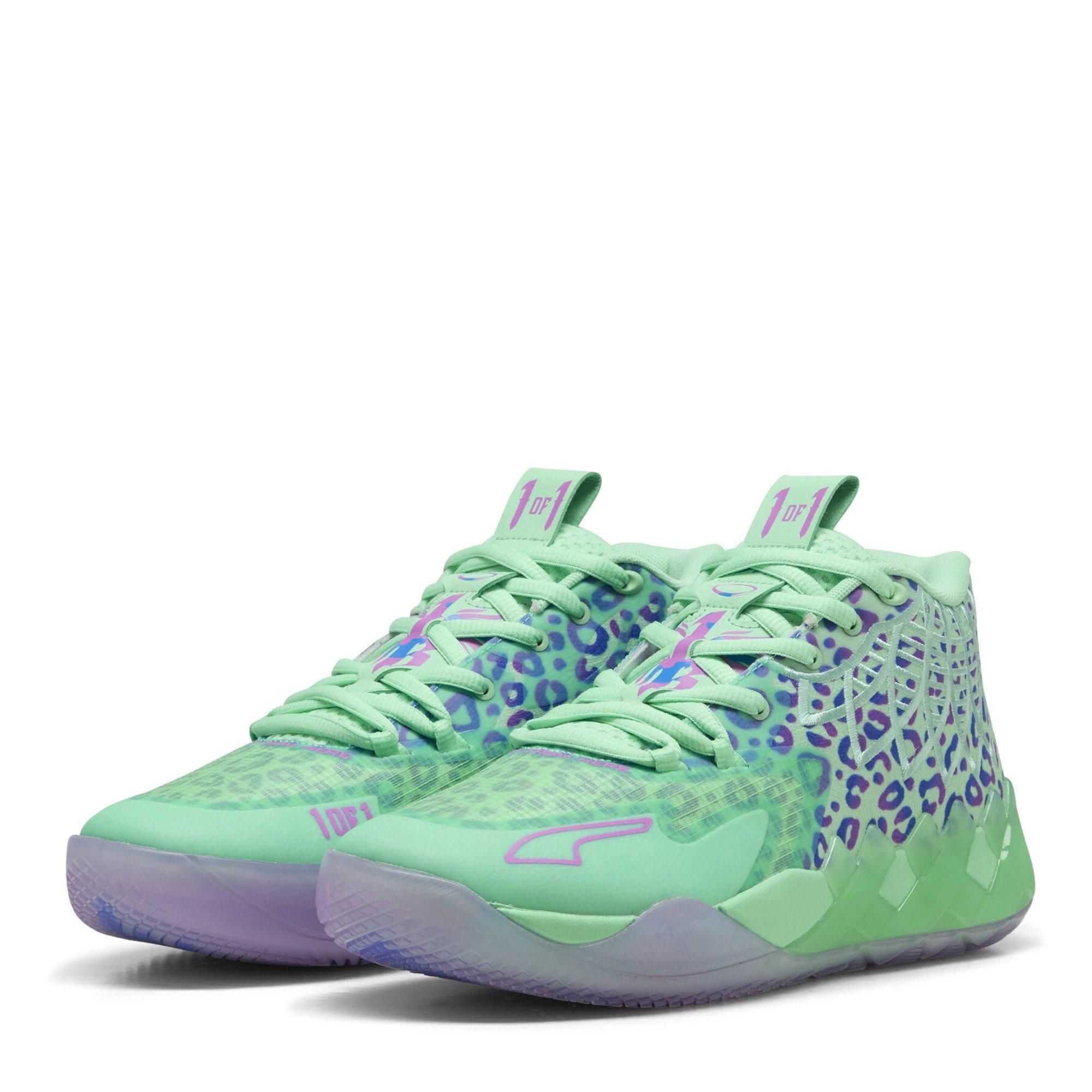 Groene Glimmer - Puma - Men's Scooby Doo Basketball Trainers - 1