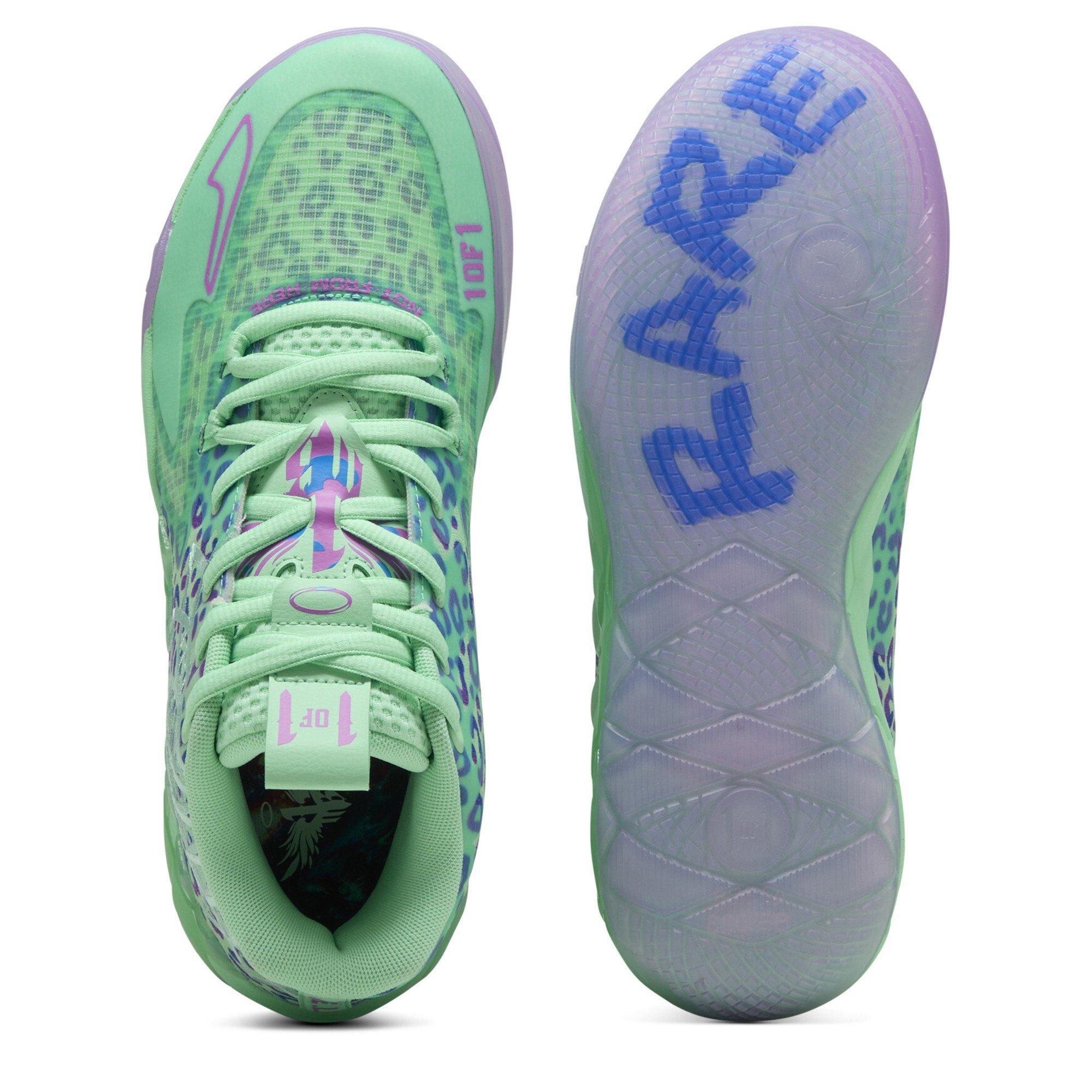 Groene Glimmer - Puma - Men's Scooby Doo Basketball Trainers - 3