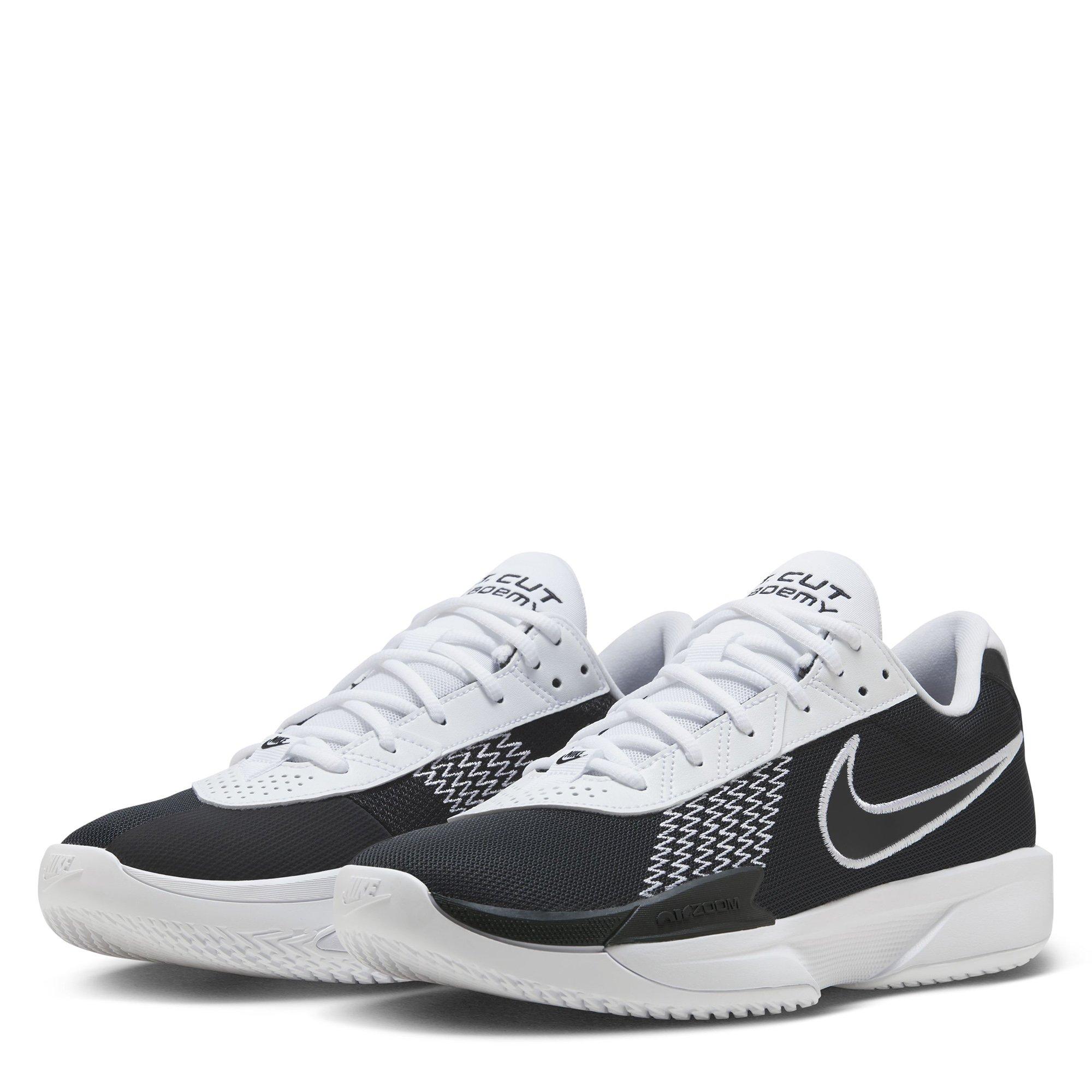 Black/White - Nike - G.T. Cut Academy EP Adults Basketball Shoes - 5