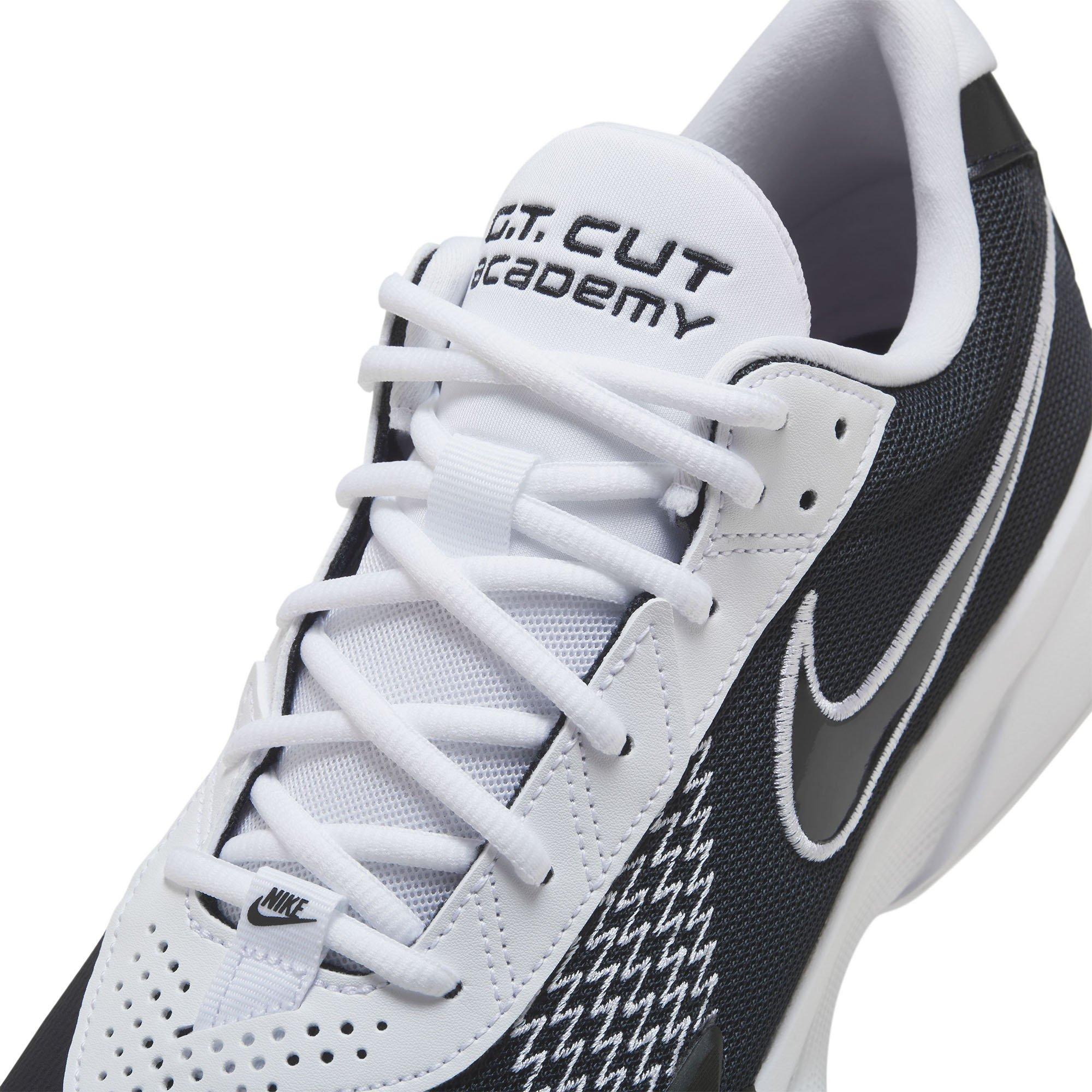 Black/White - Nike - G.T. Cut Academy EP Adults Basketball Shoes - 7