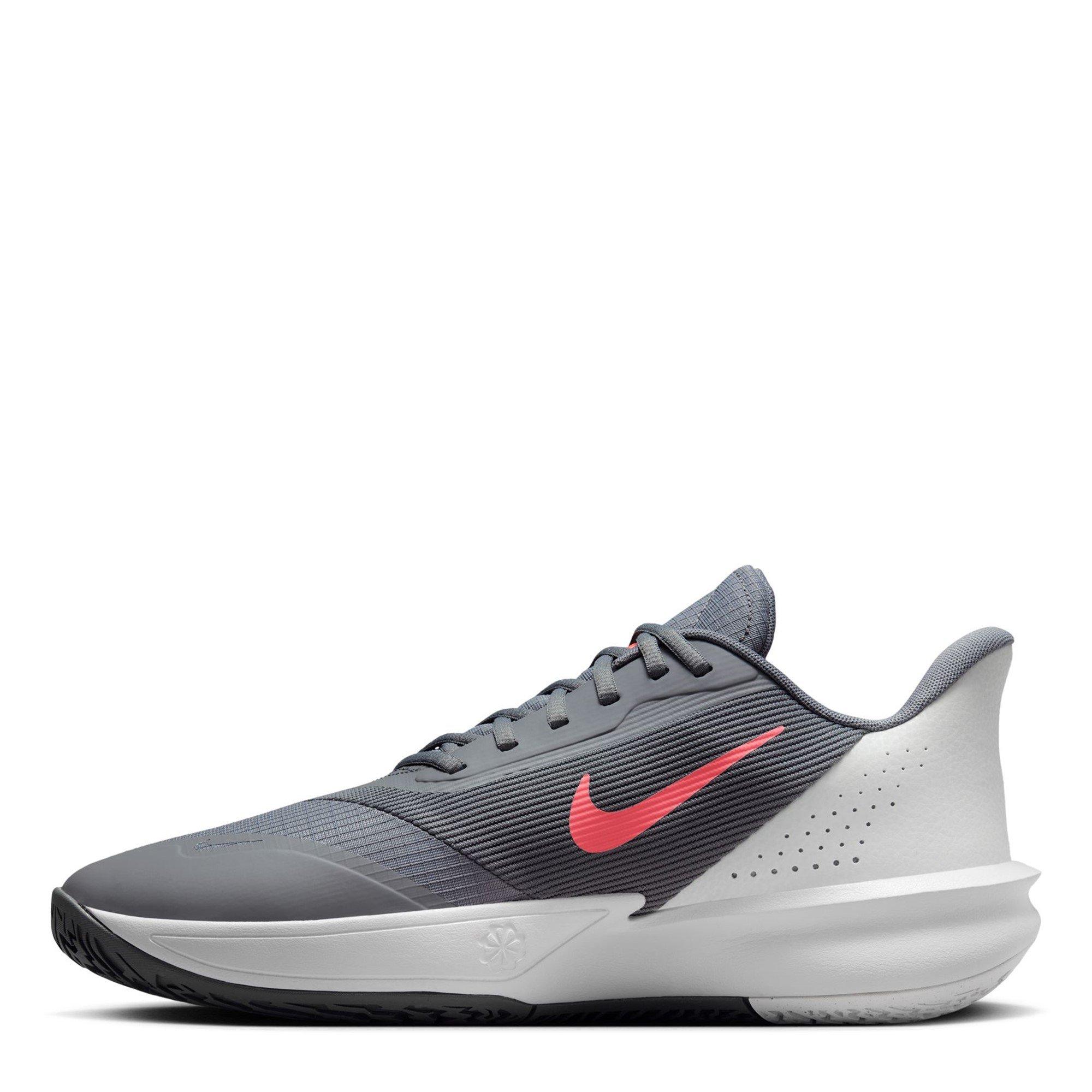 Gry/Photon-Iron - Nike - Precision 7 Adults Basketball Shoes - 2