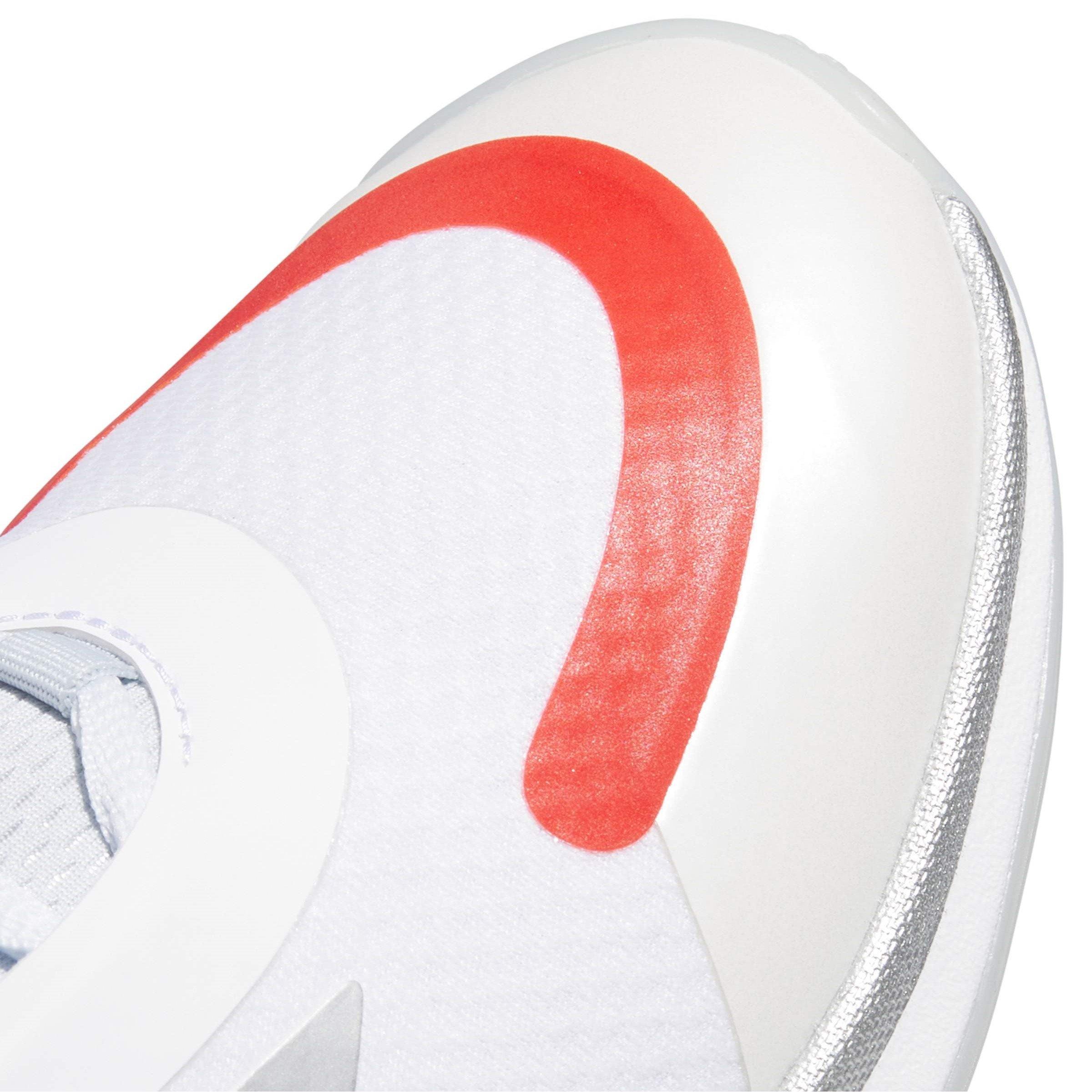 White/Blue - adidas - Adults Basketball Trainers - 7