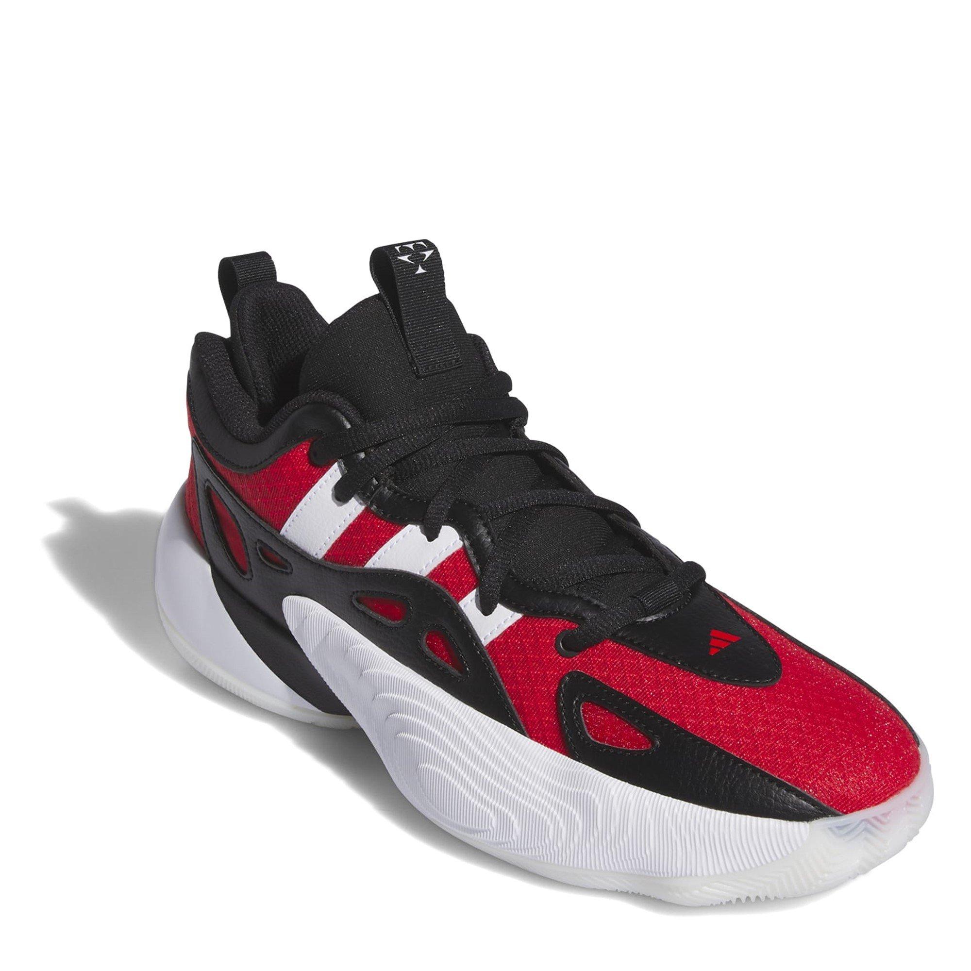 Vermelho/Preto/Branco - adidas - Trae Young Unlimited 2 Low Trainers Mens - 3
