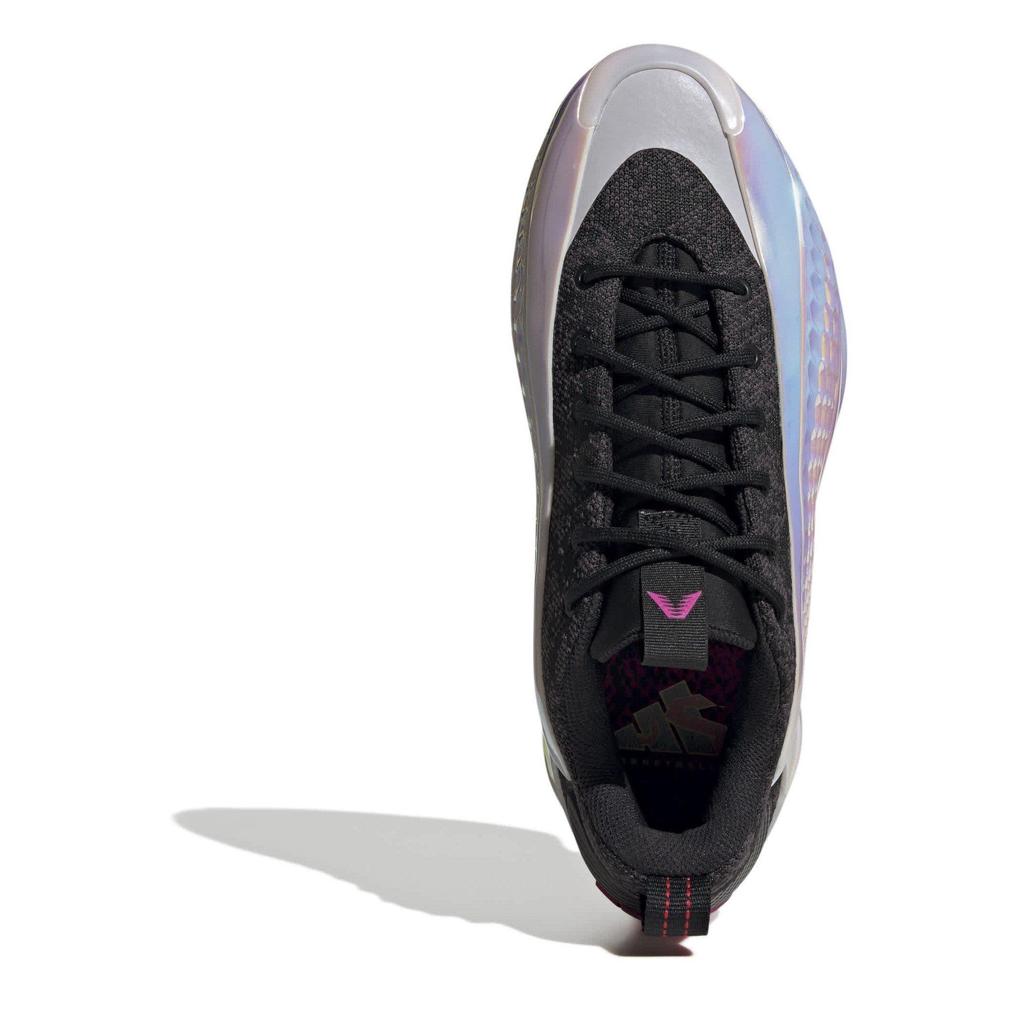 Black/Pink - adidas - Adults A.Edwards Basketball Trainers - 5