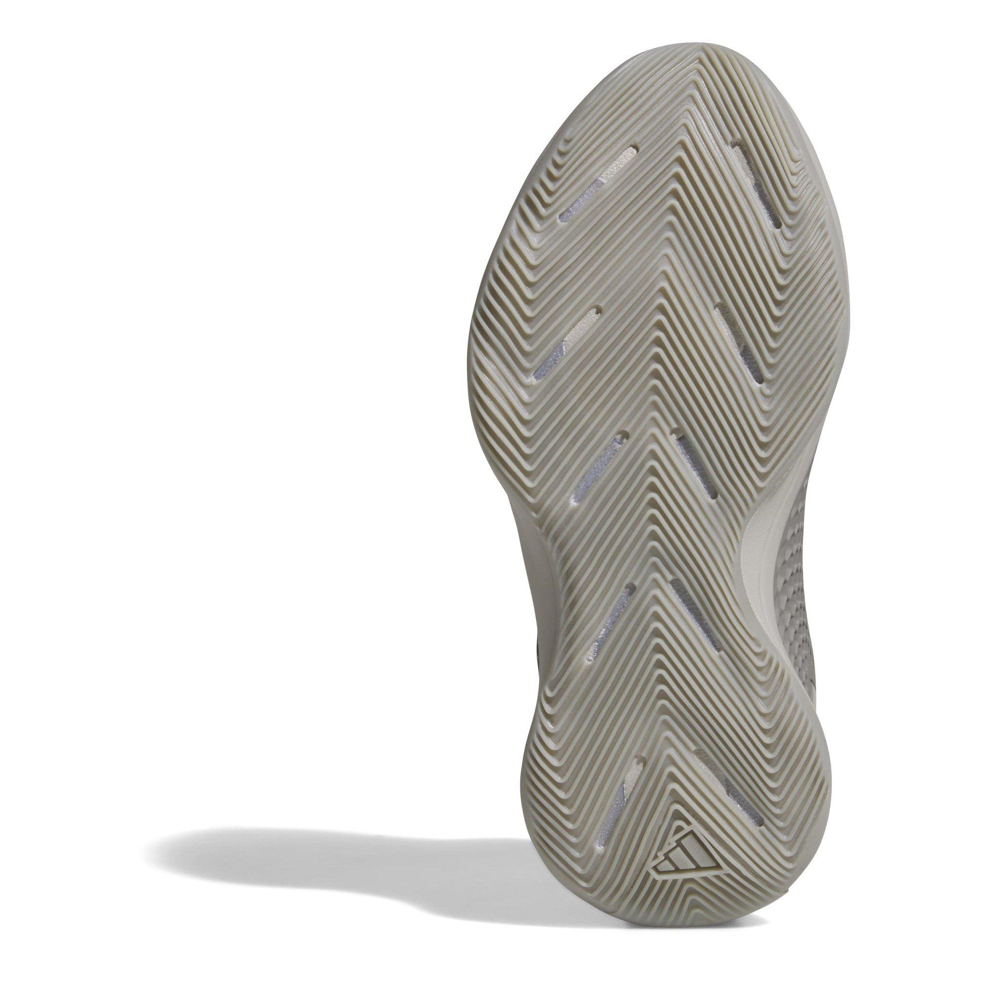 Metallgrau/Weiß - adidas - Adults A.Edwards Basketball Trainers - 6