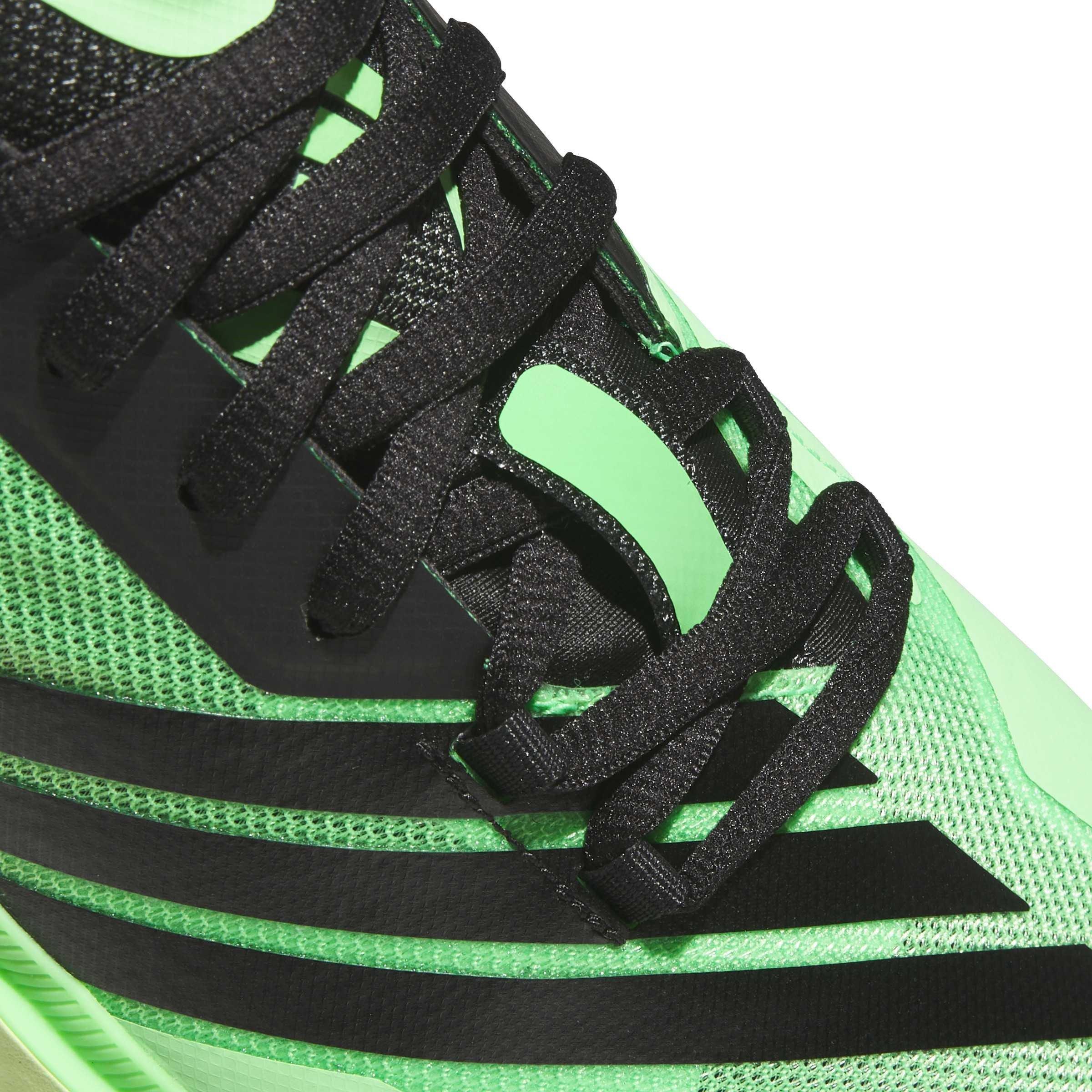 Green/Blk/Lime - adidas - Unisex Adults Basketball Trainers - 7
