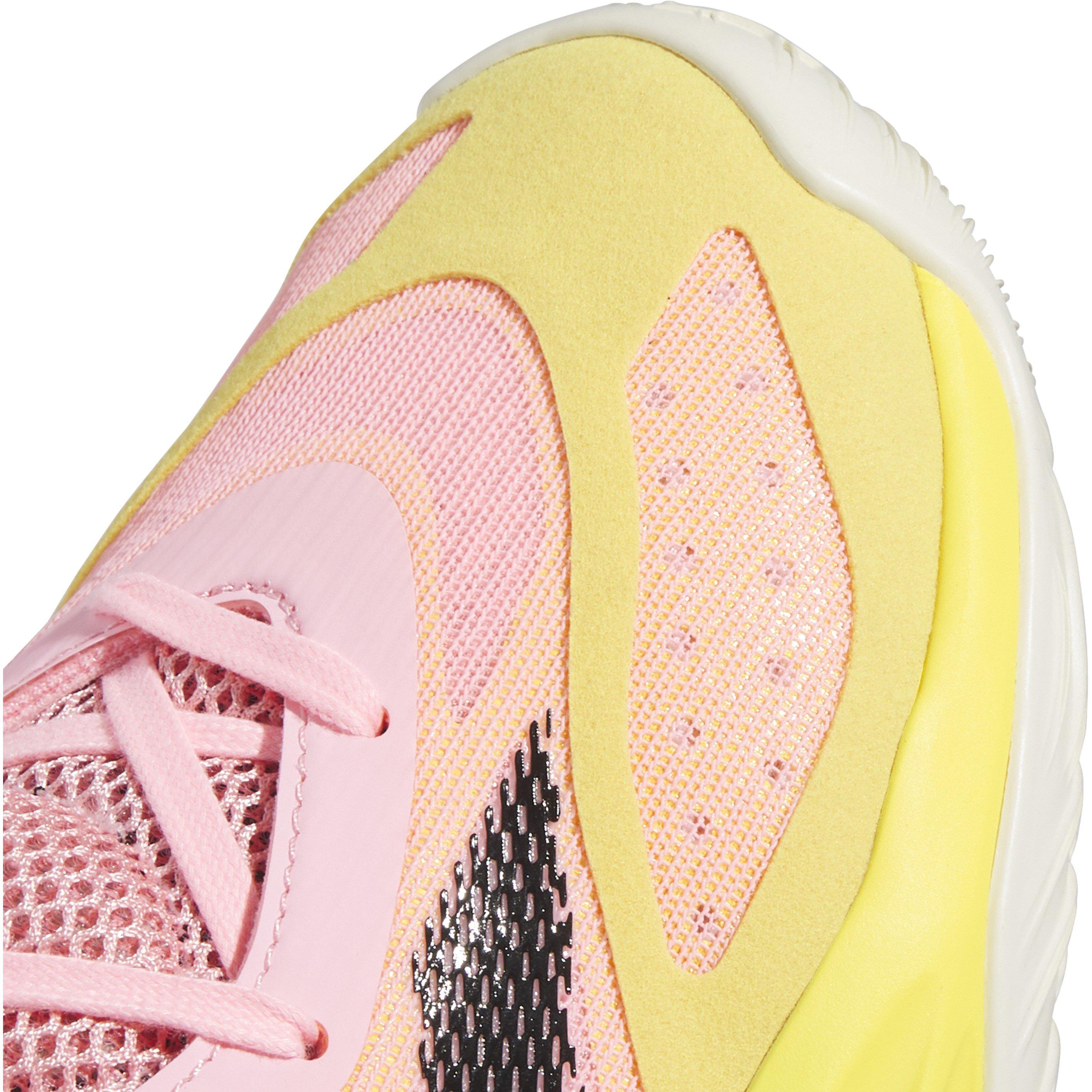 Pink/Blk/Spark - adidas - Adizero Select 2.0 Basketball Trainers Unisex Adults - 7