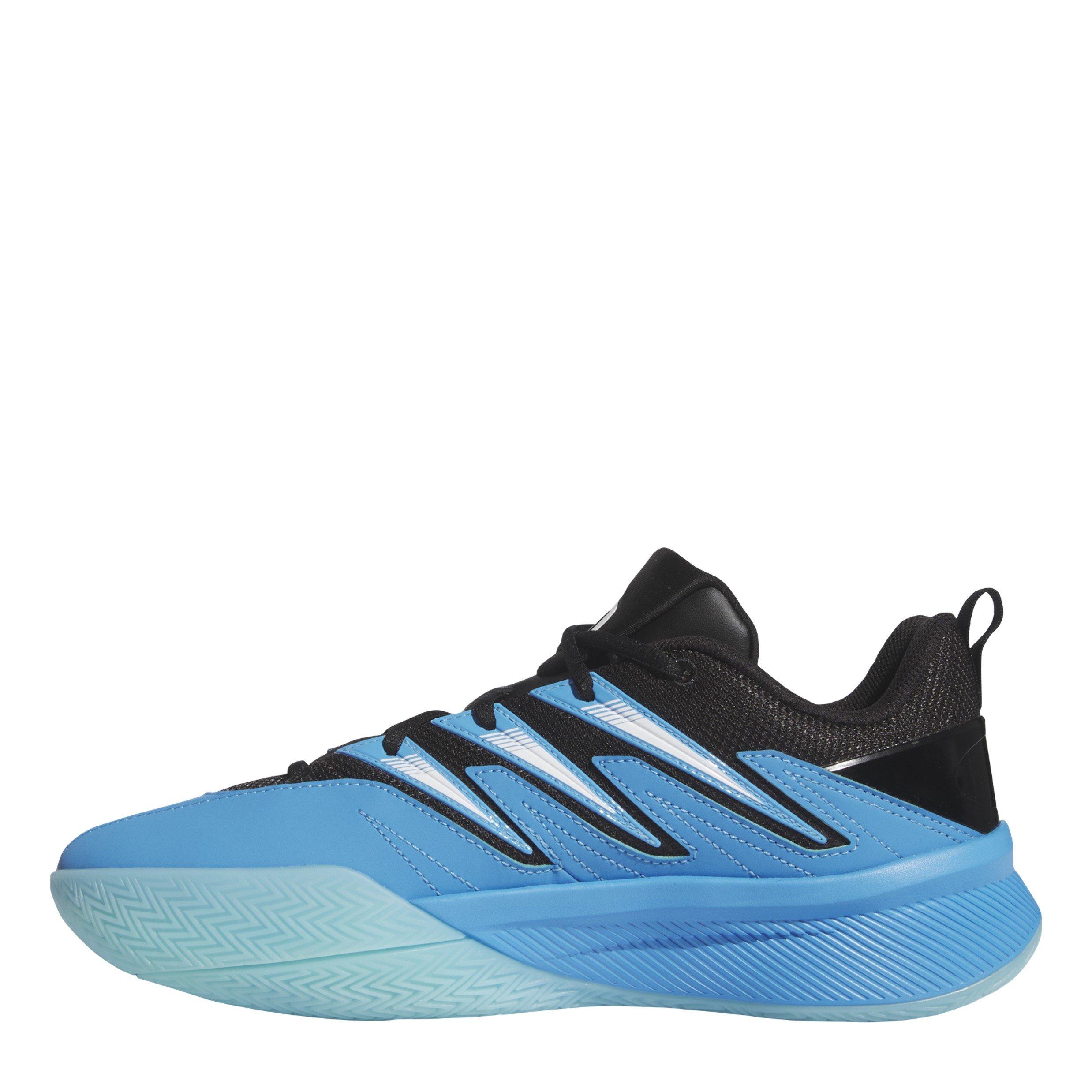 Blu/Bck/Wht - adidas - Dame Certified 3 Basketball Trainers Unisex Adults - 2