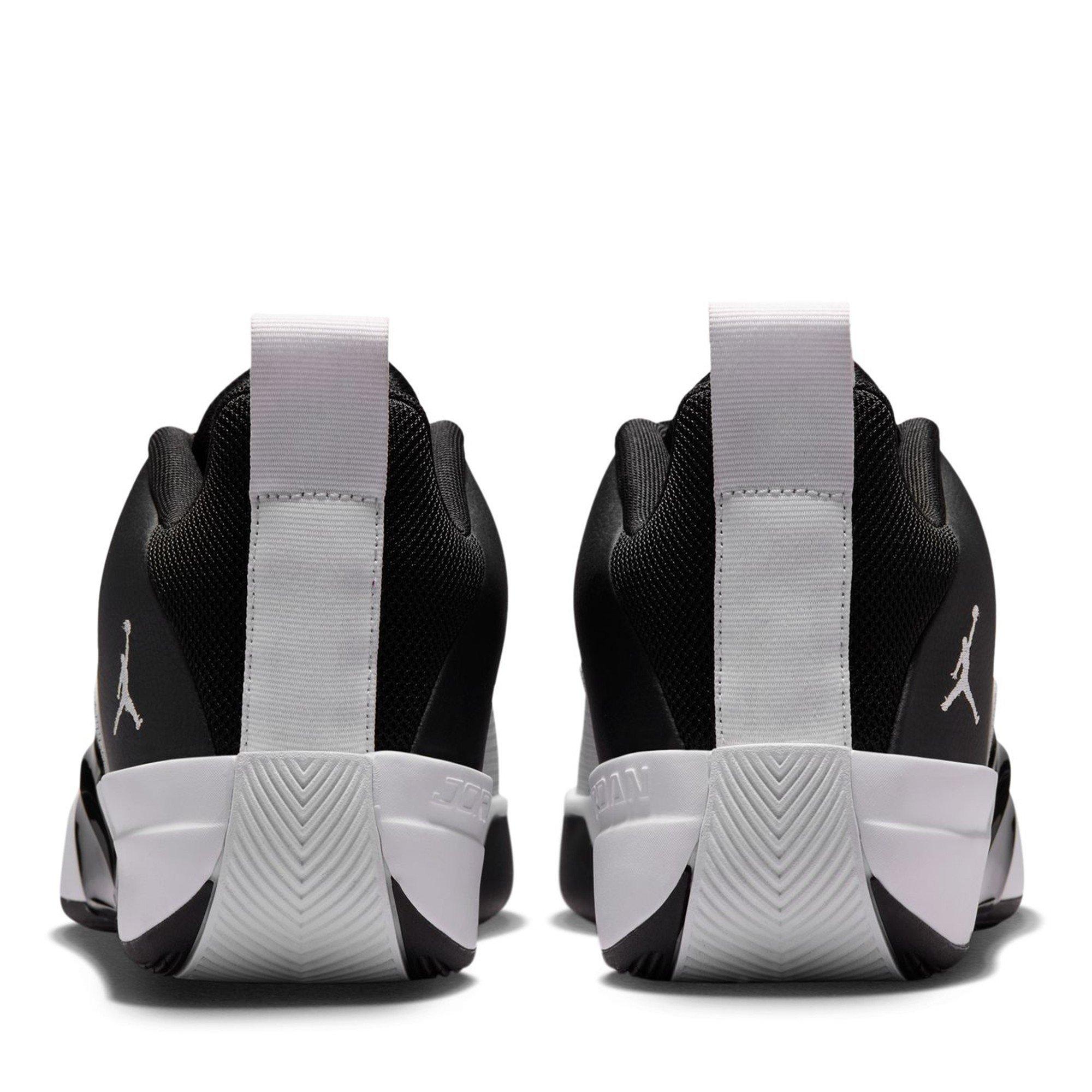 Black/White - Air Jordan - Men's Access 85 Leather Trainers - 5