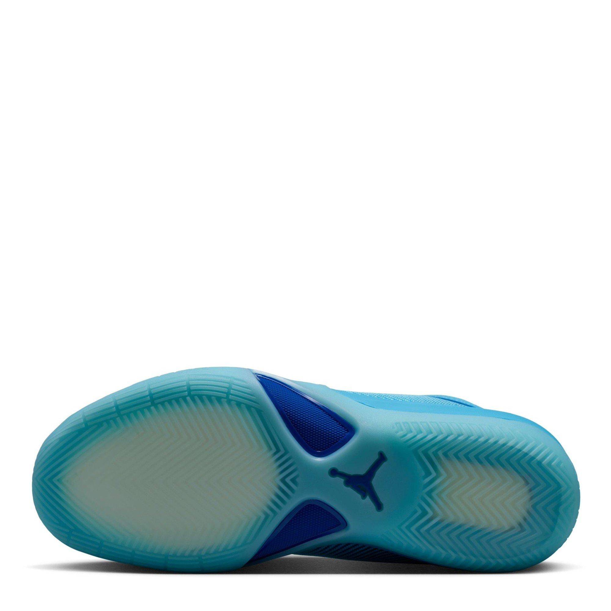 Blue/White - Air Jordan - Men's Triangle Basketball Trainers - 3