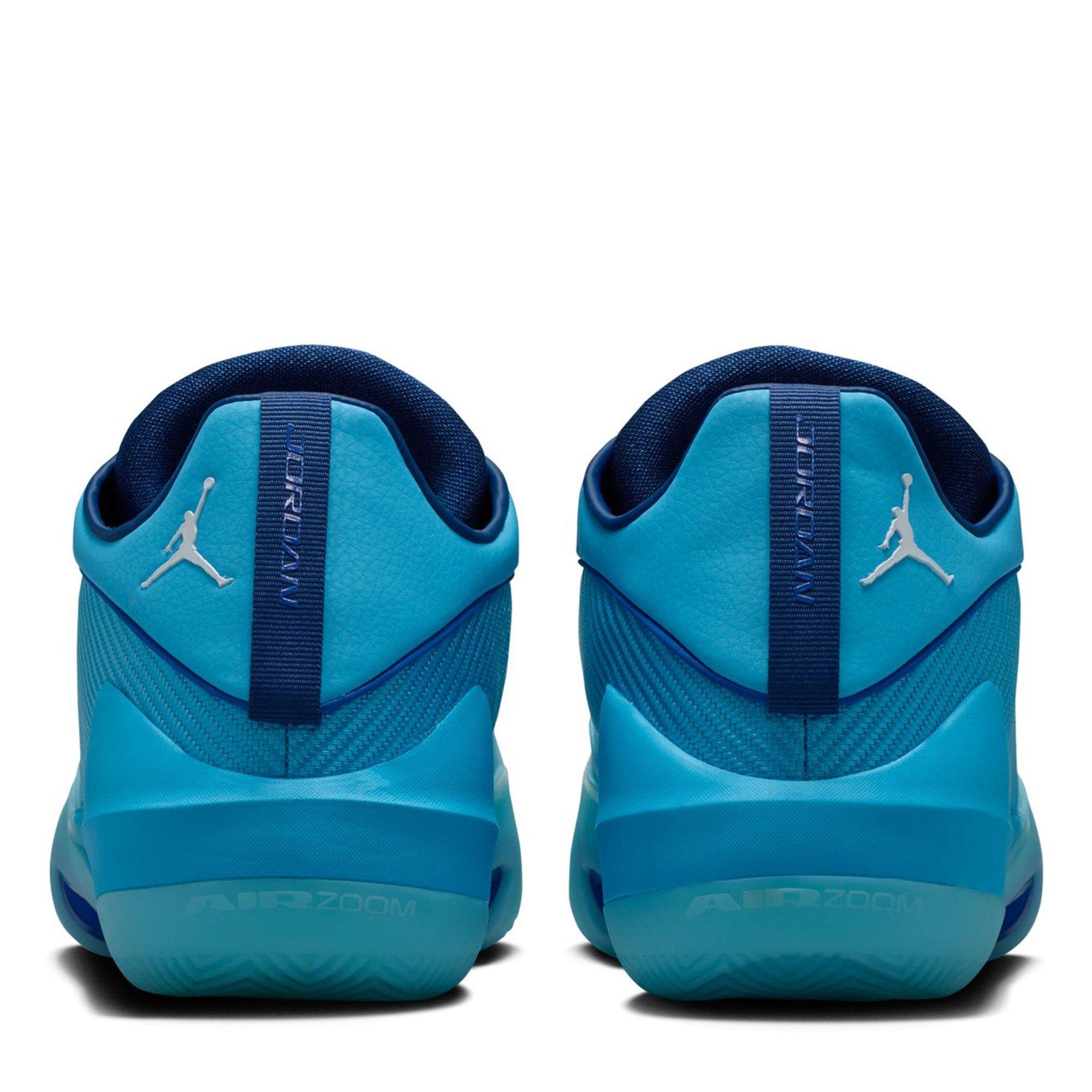 Blue/White - Air Jordan - Men's Triangle Basketball Trainers - 5