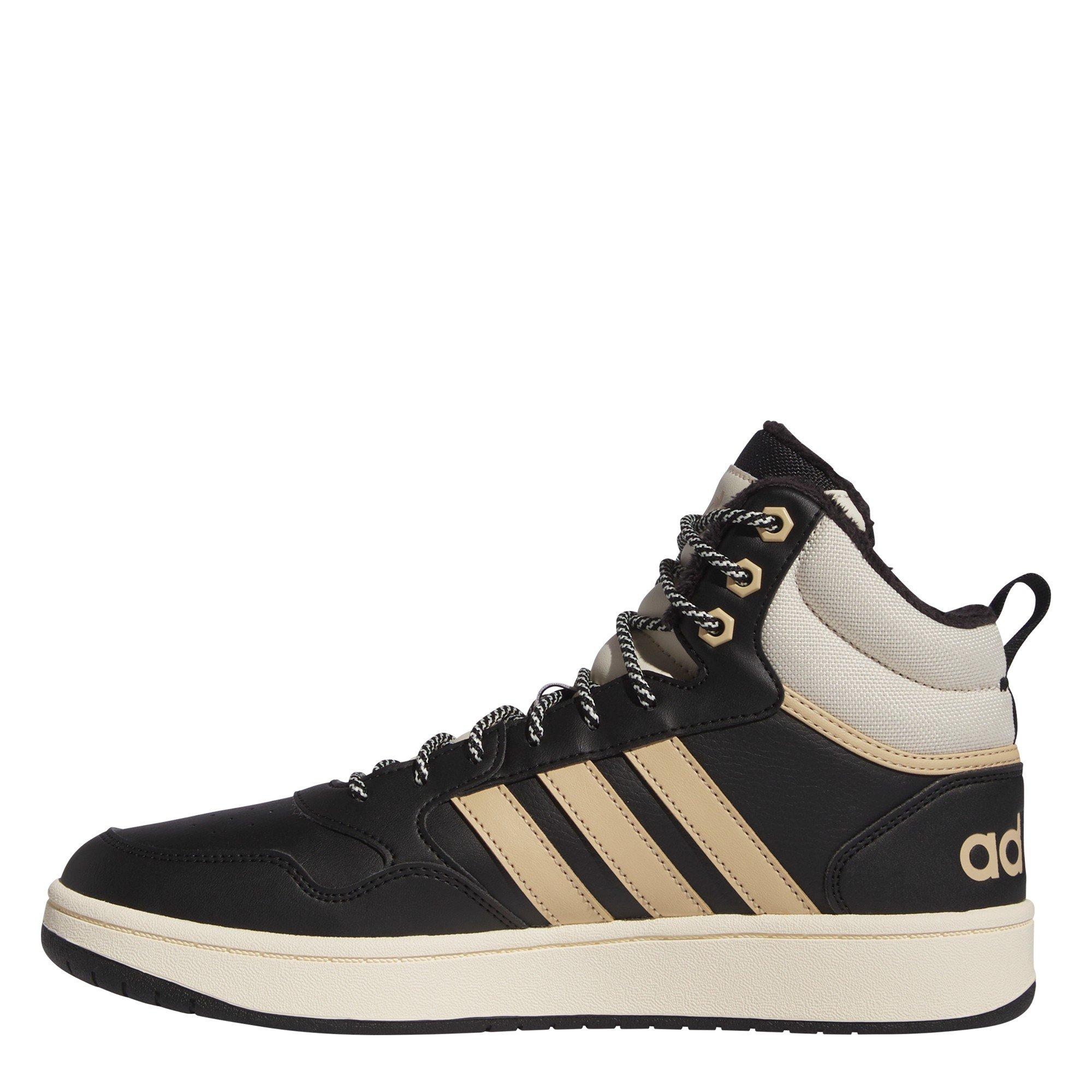 Core Black - adidas - Hoops 3.0 Mid Wtr Basketball Trainers Mens - 2