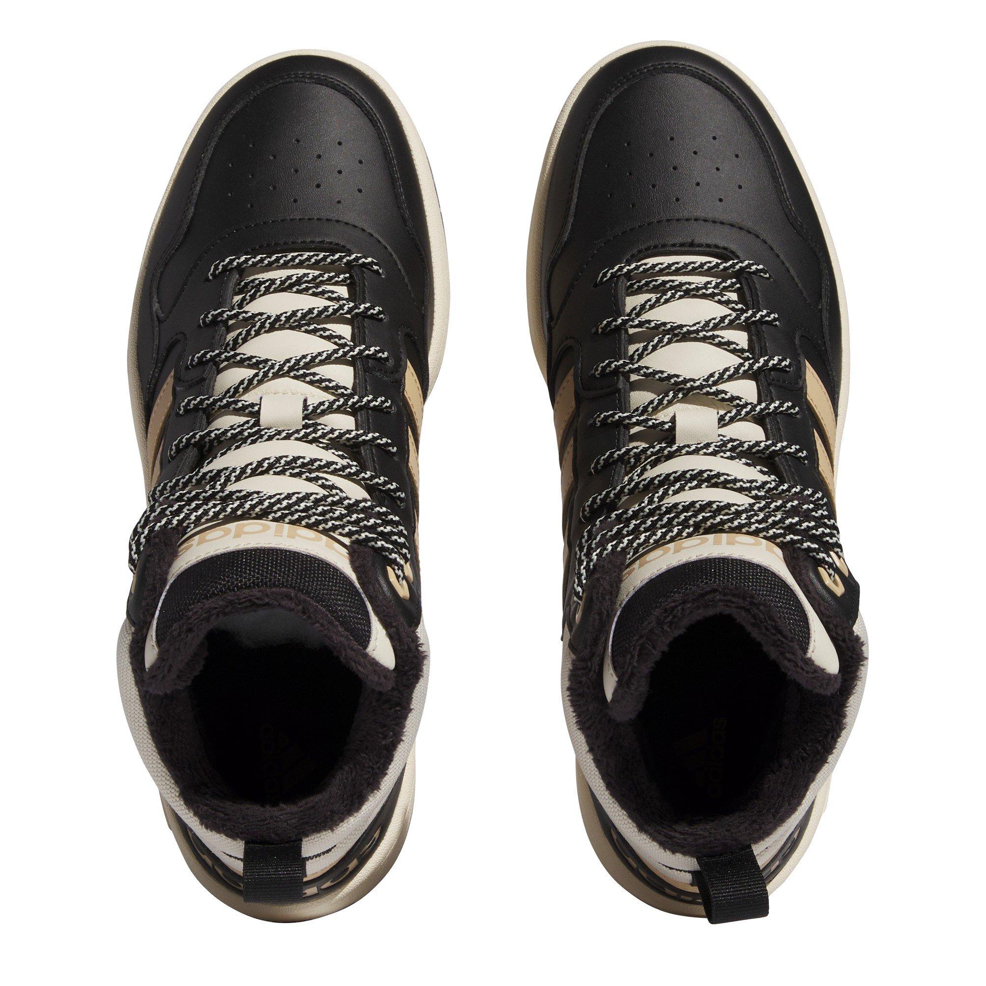 Core Black - adidas - Hoops 3.0 Mid Wtr Basketball Trainers Mens - 5