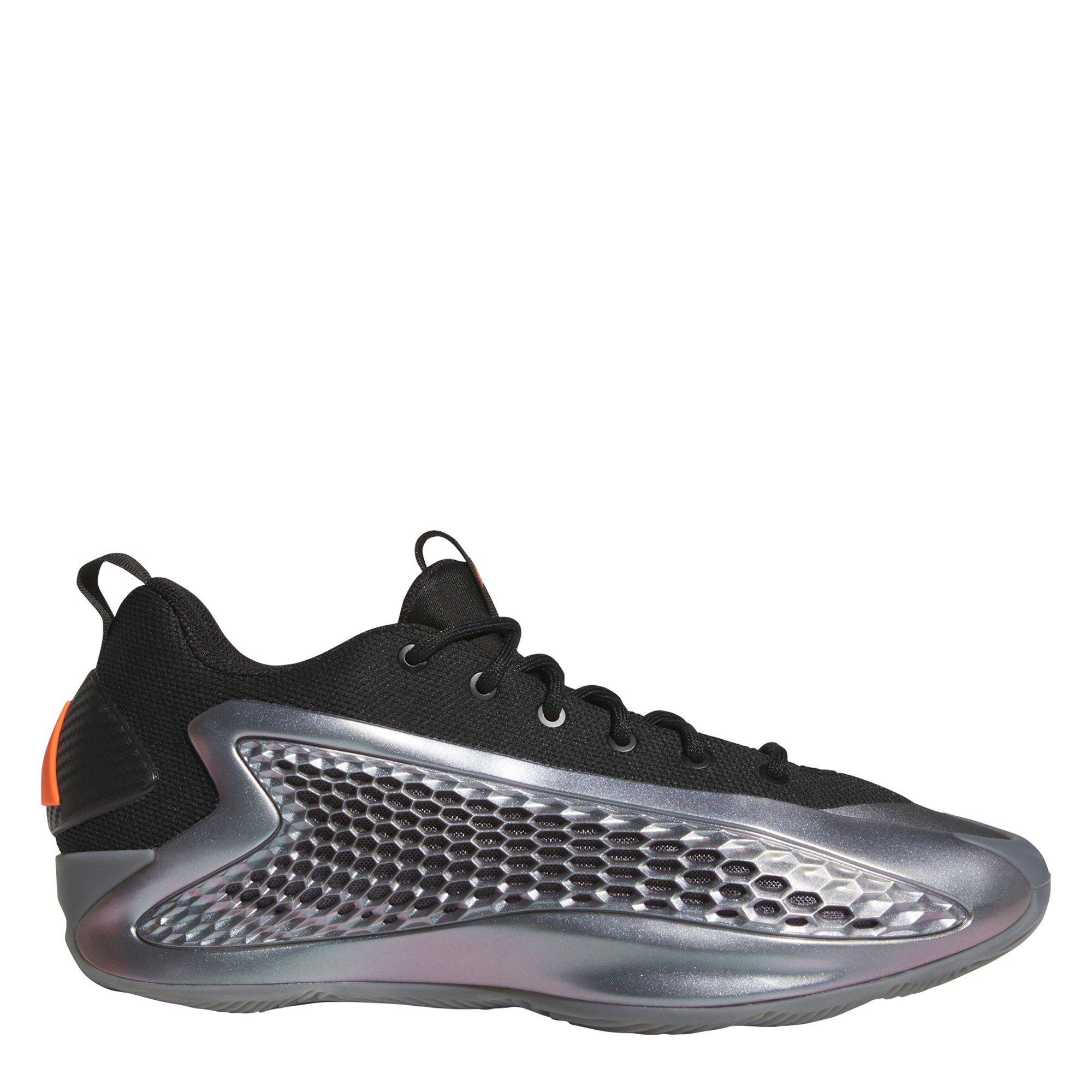 Adidas Men's Anthony Edwards 1 Low Basketball Trainers - Iron Met. - 14.5 (50.7)