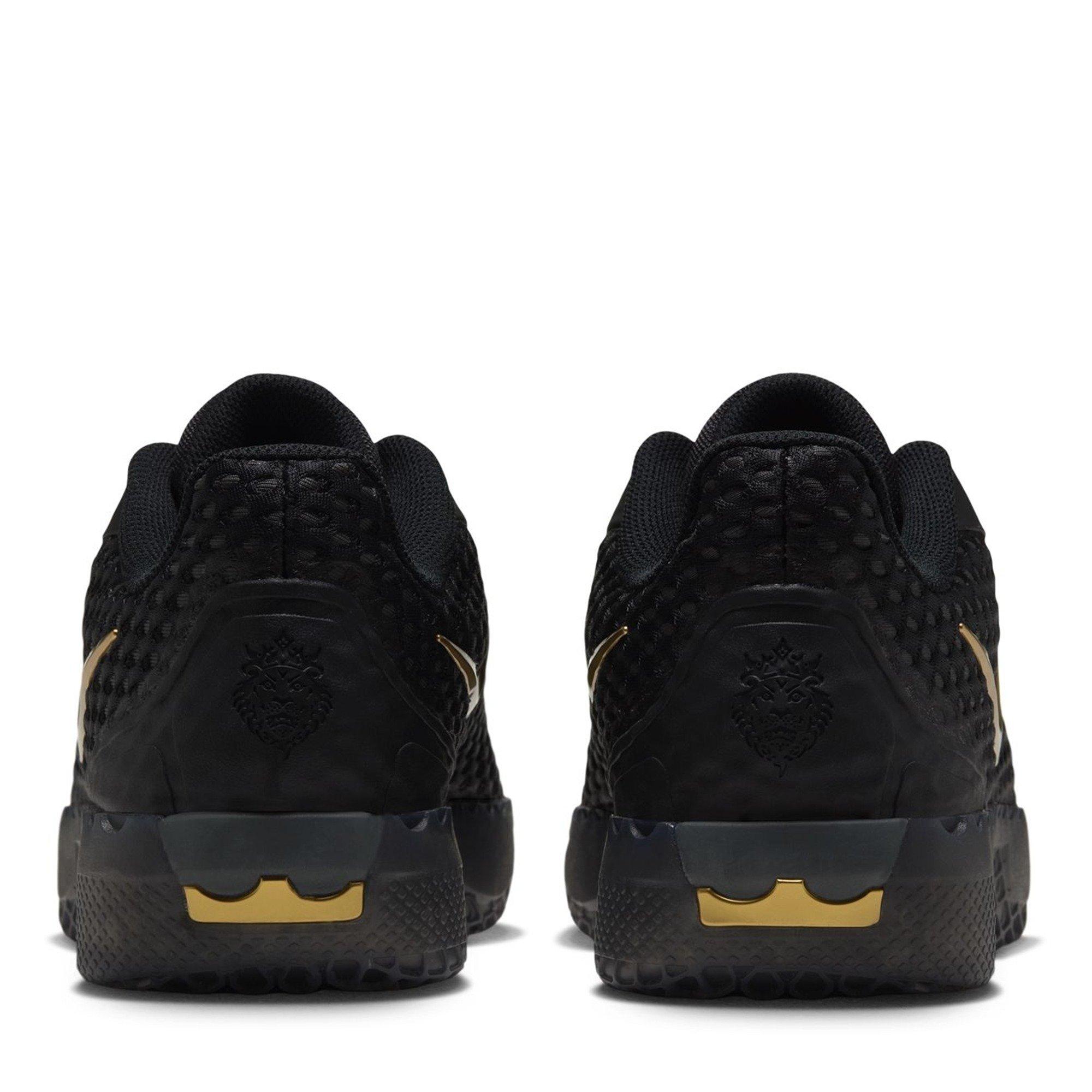 Schwarz/Gold - Nike - Nike LB Witness 10 Sn71 - 5
