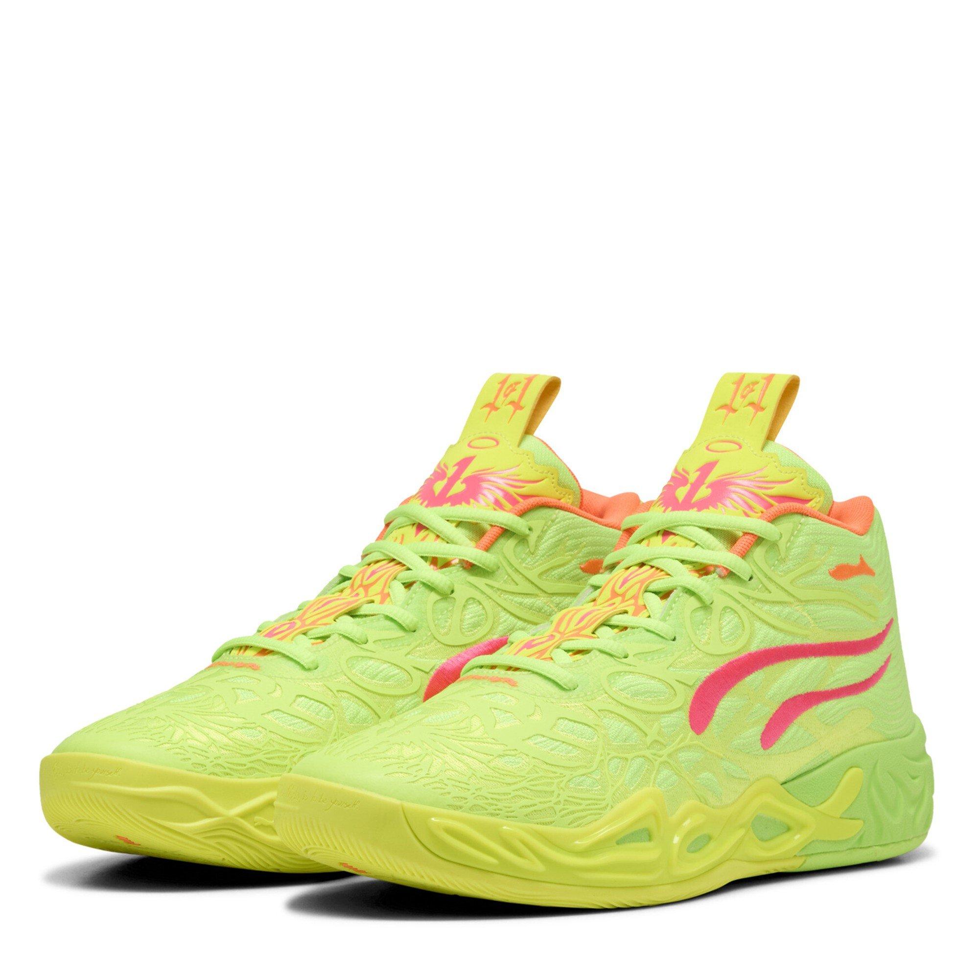 Yellow Alert- - Puma - Men's Mb.04 Gem Basketball Trainers - 1