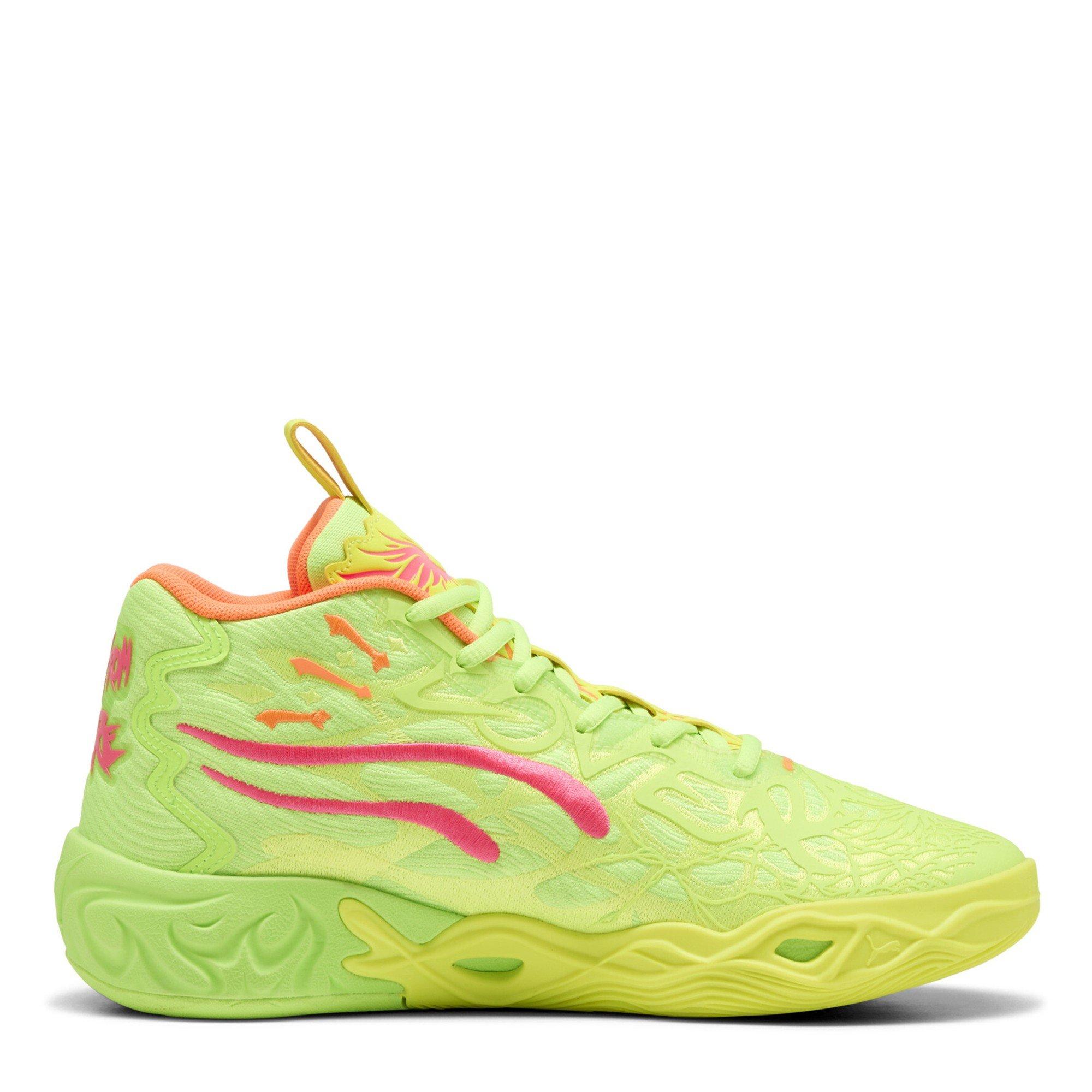 Yellow Alert- - Puma - Men's Mb.04 Gem Basketball Trainers - 4