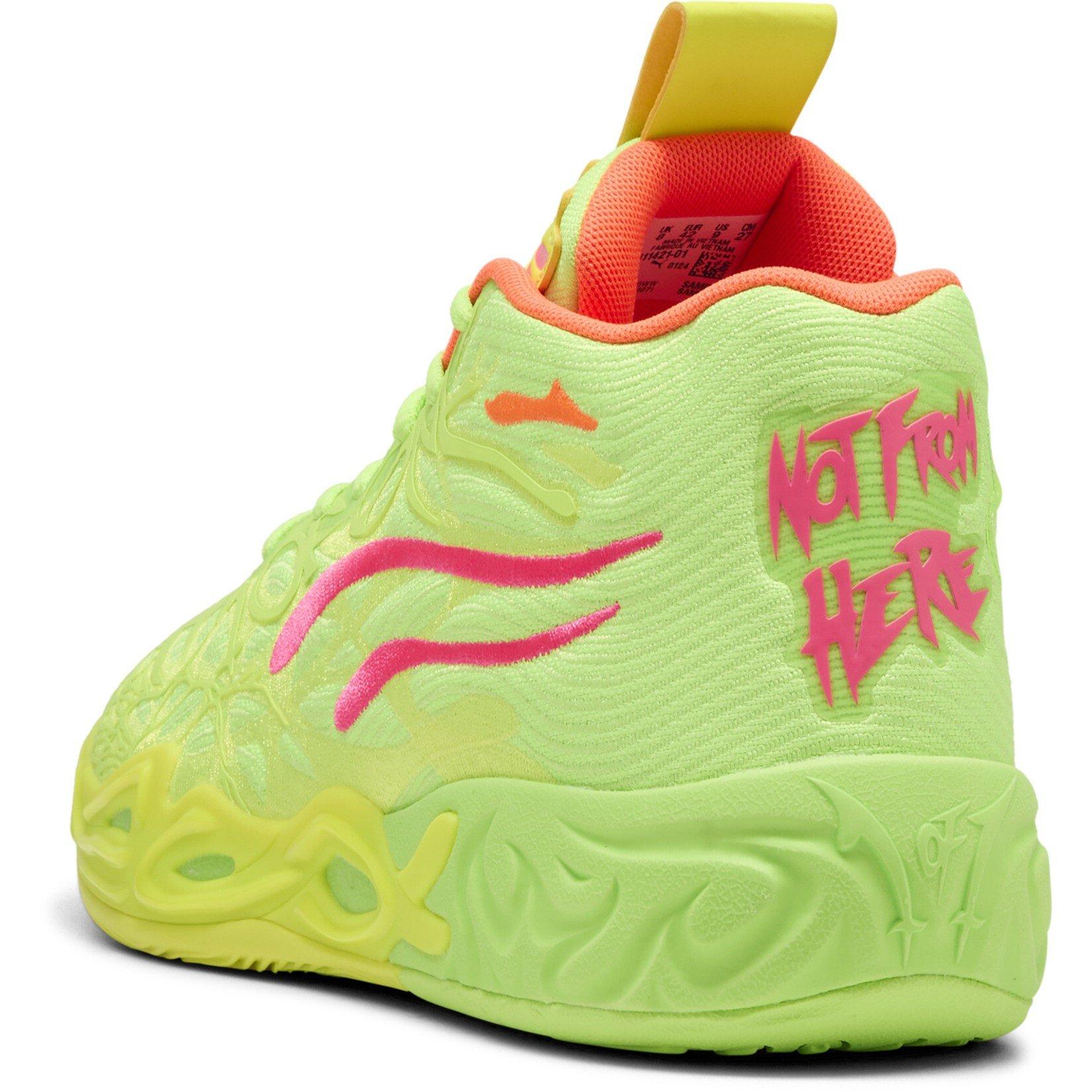 Yellow Alert- - Puma - Men's Mb.04 Gem Basketball Trainers - 5