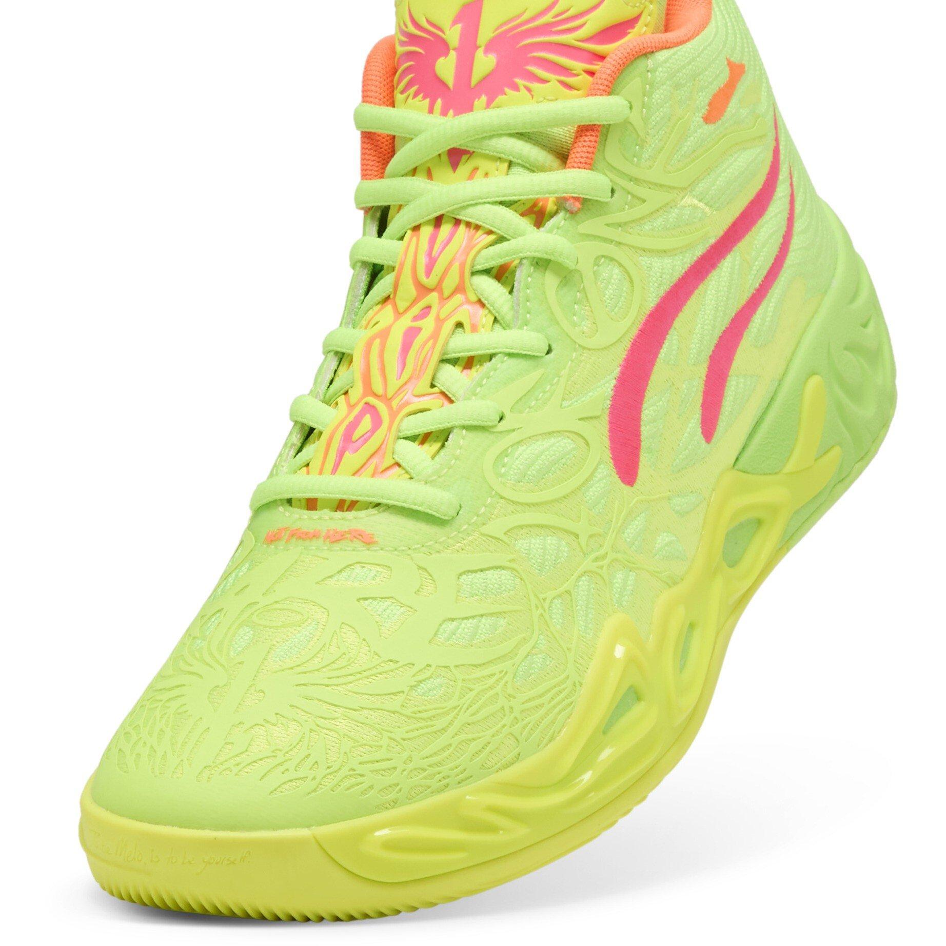 Yellow Alert- - Puma - Men's Mb.04 Gem Basketball Trainers - 6
