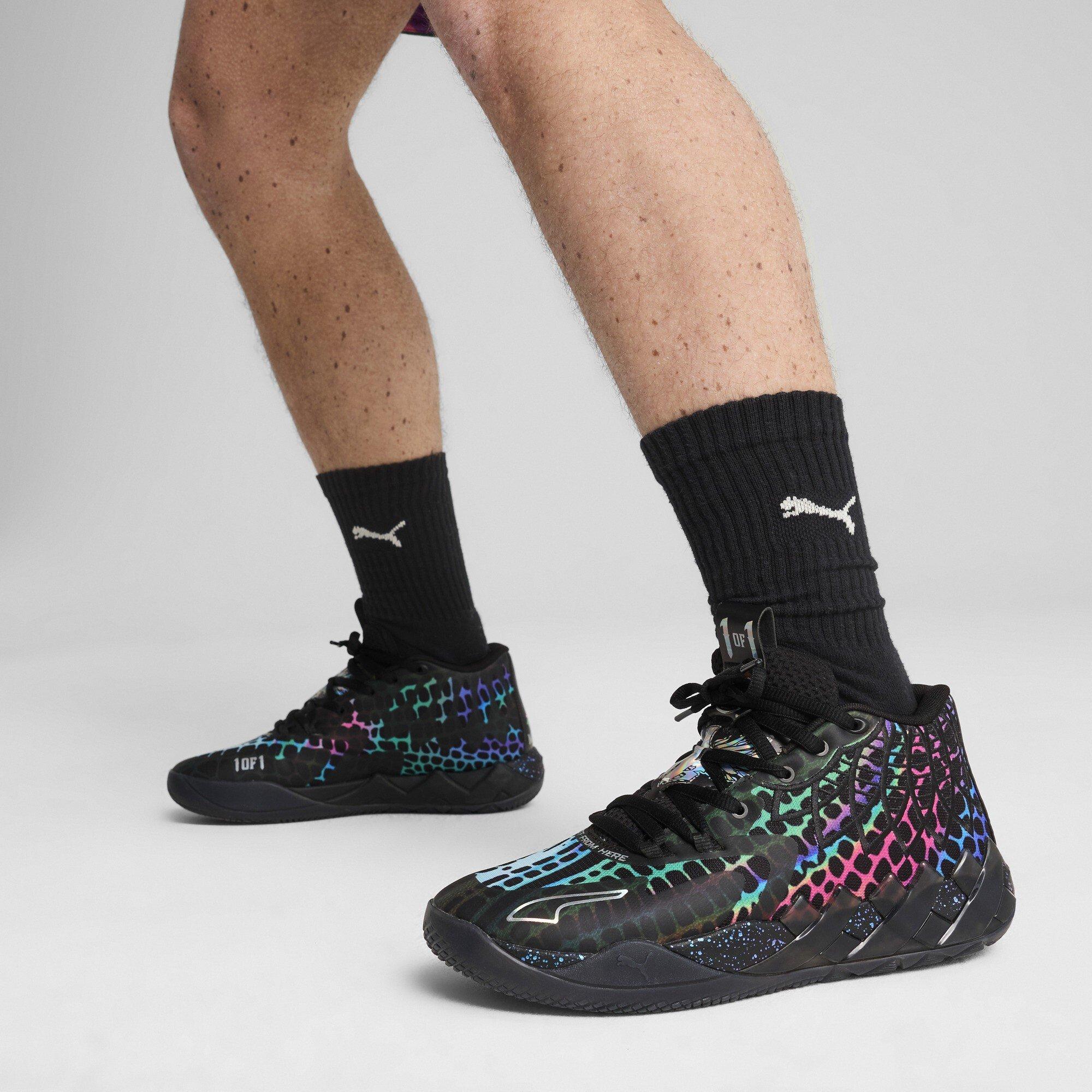 Puma Crna-Pu - Puma - Men's Mb.01 Tmnt Baxter Stockma Basketball Trainers - 3