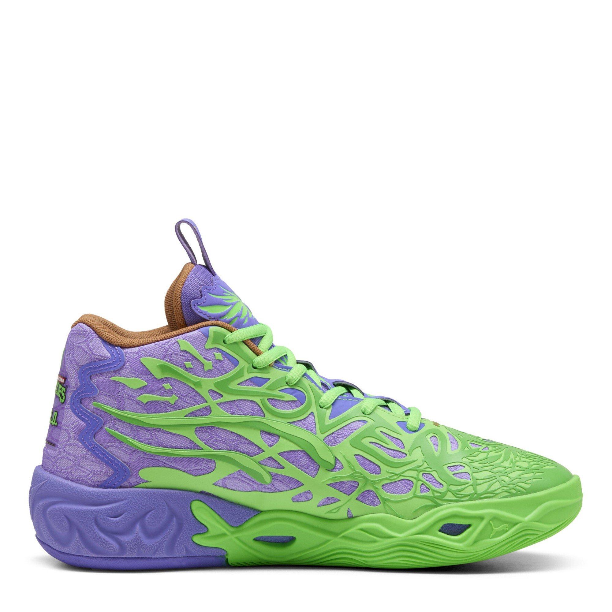 Fluorescentna zelena P - Puma - Men's Mb.04 Tmnt R&D Basketball Trainers - 5