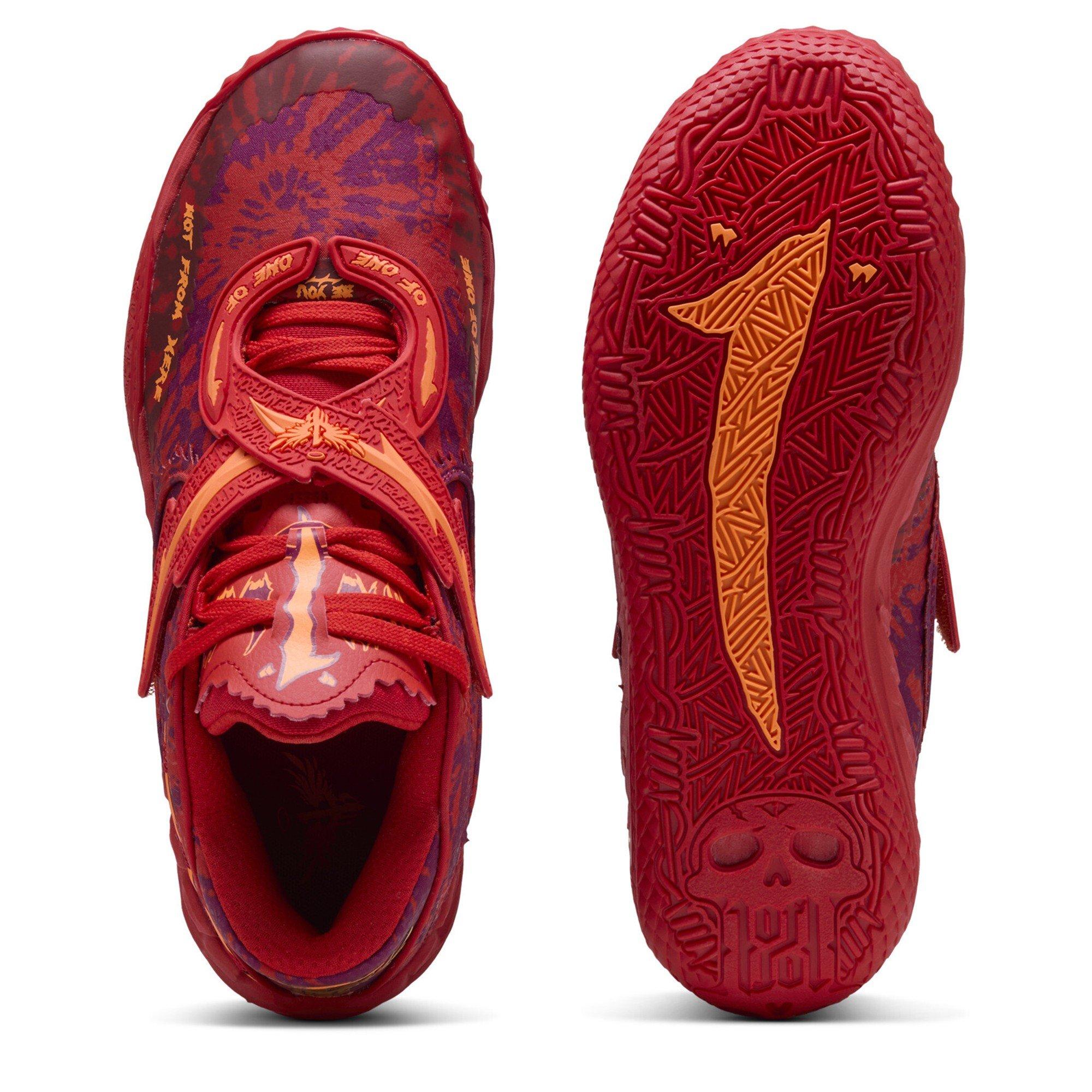 Puma Red-Mage - Puma - Men's Mb.05 Crowd Surf Basketball Trainers - 4