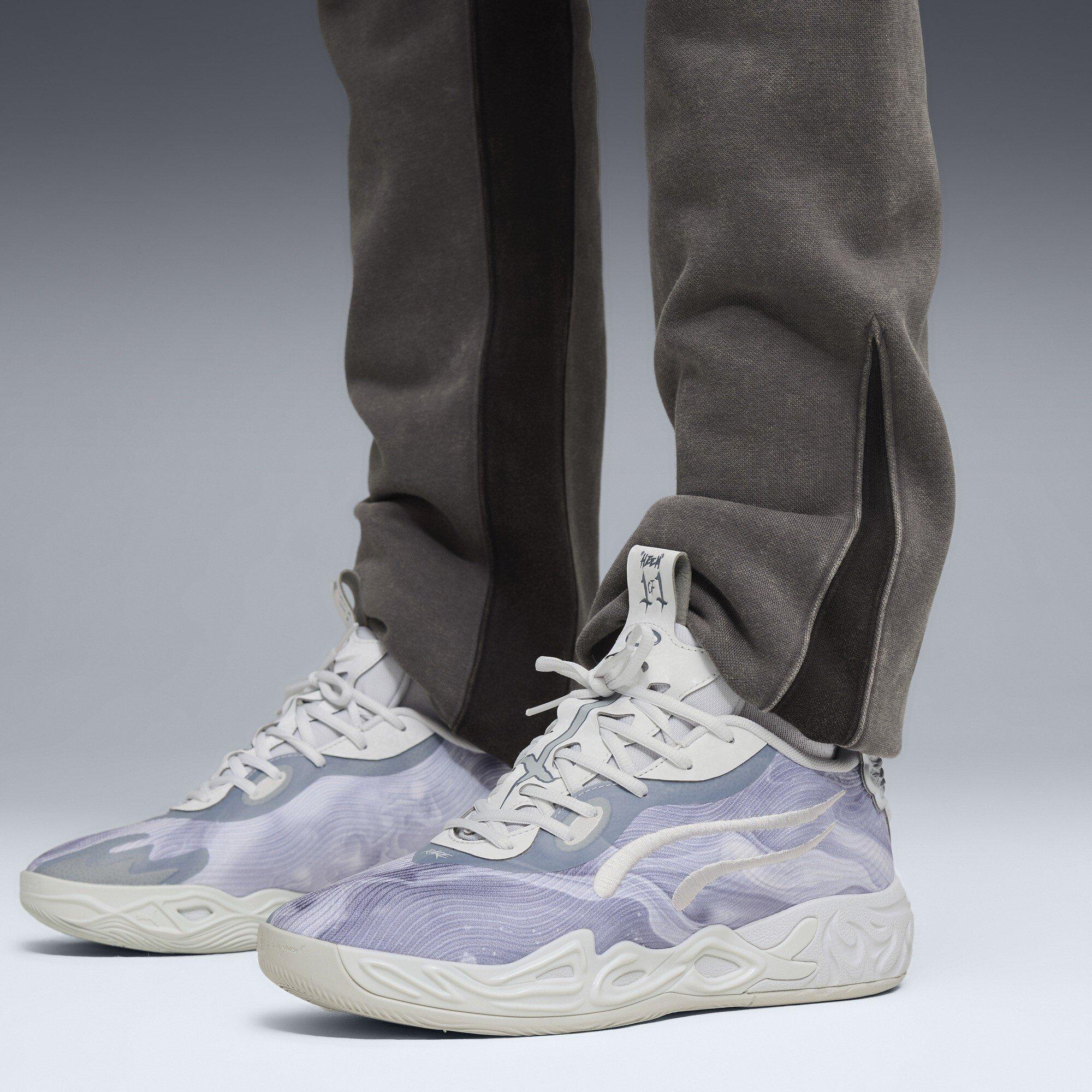 Gris Plume - Puma - Men's Mb.04 Lo Team Basketball Trainers - 3