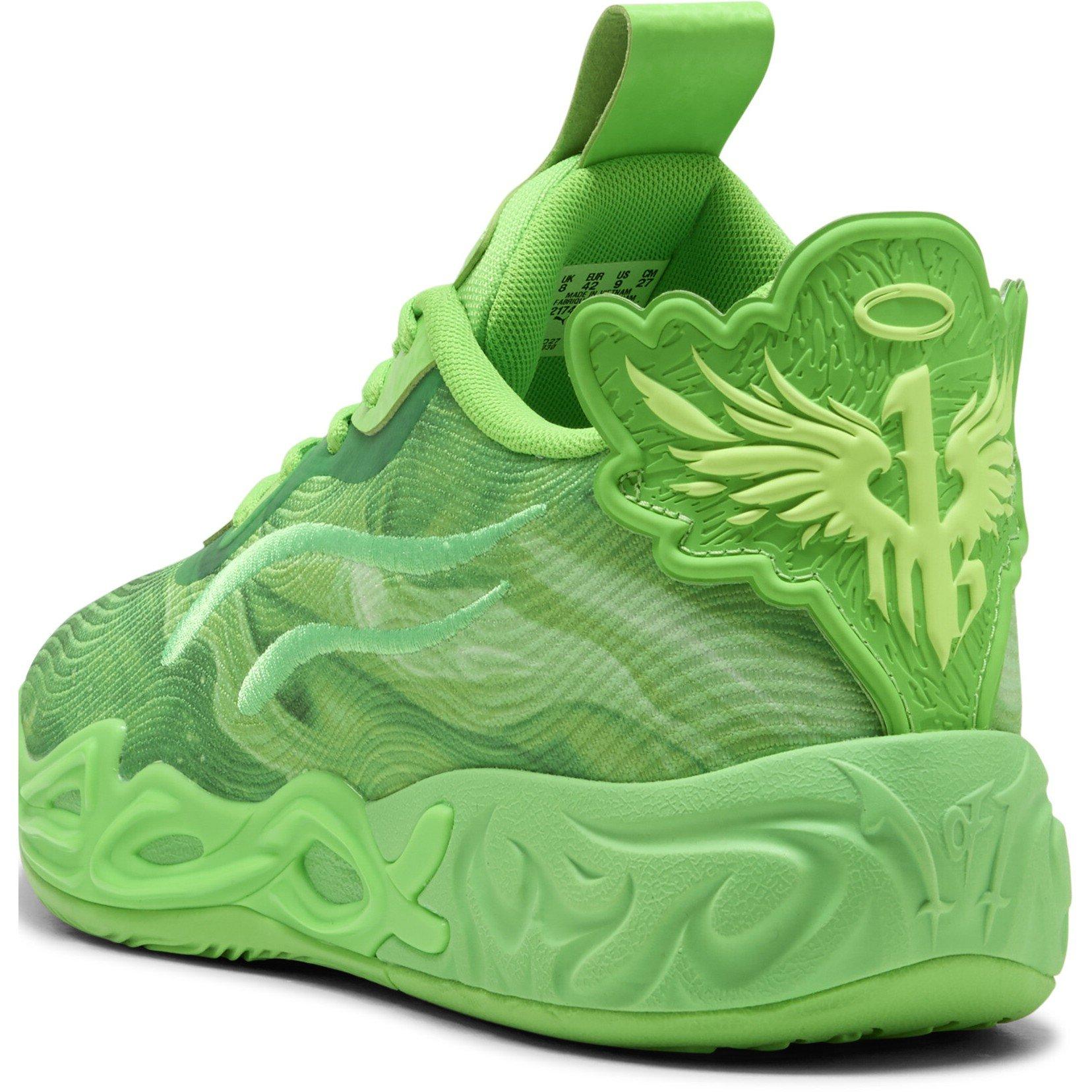 Green Glare-F - Puma - Men's Mb.04 Lo Team Basketball Trainers - 6