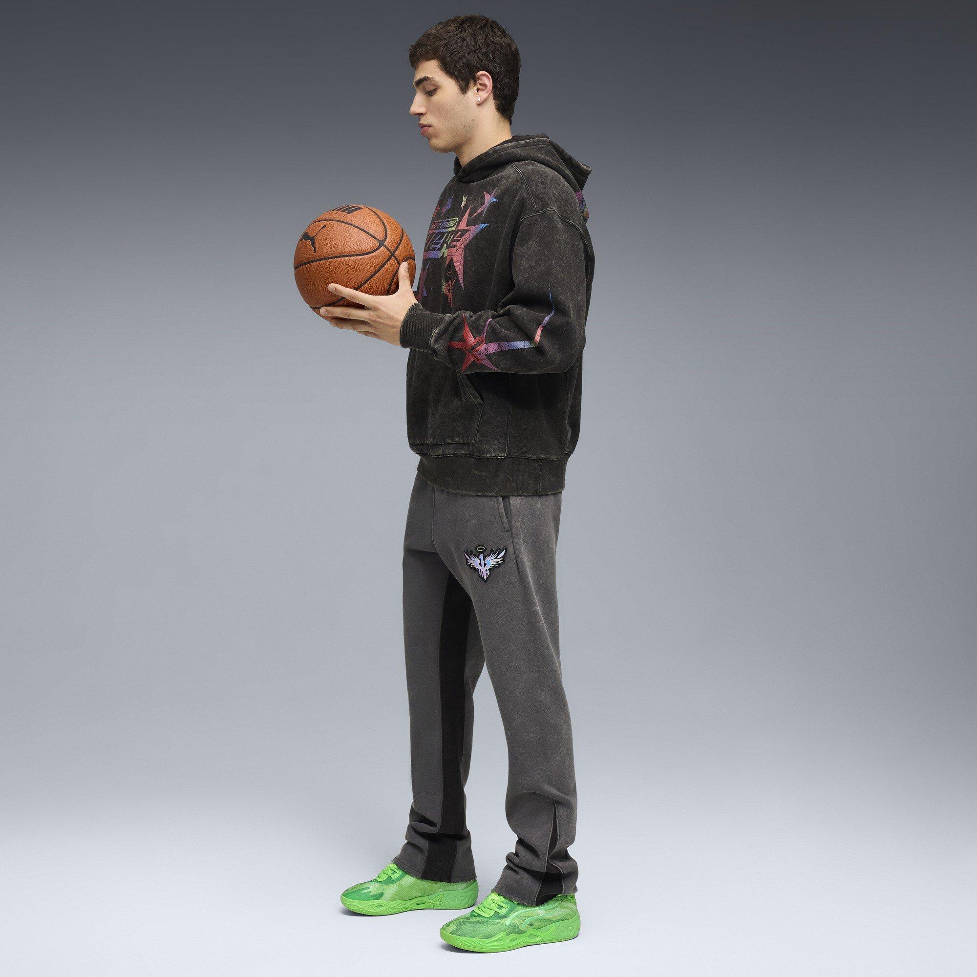 Green Glare-F - Puma - Men's Mb.04 Lo Team Basketball Trainers - 7