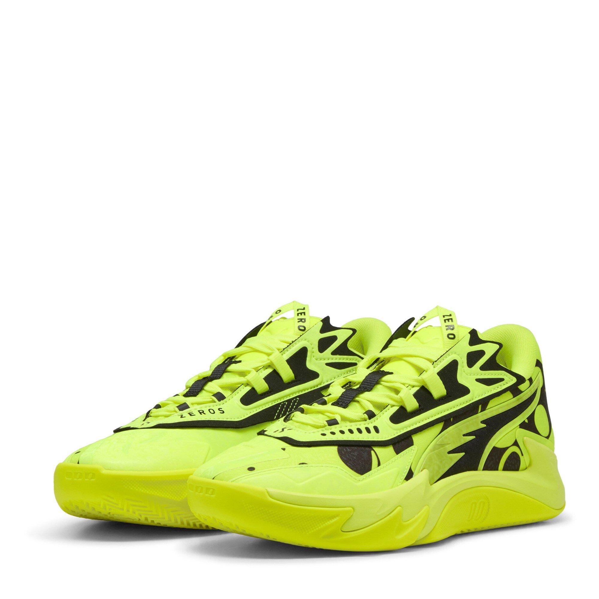 Puma Men's Scoot Zeros Ii Basketball Trainers - Yellow Alert - 9 (43)