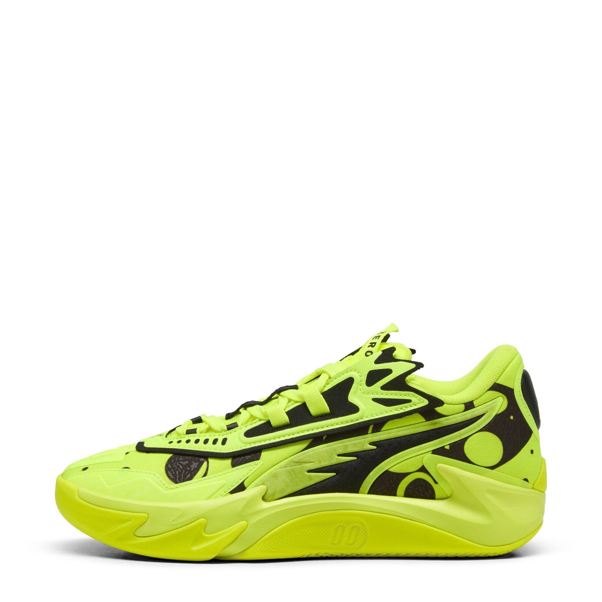 Yellow Alert- - Puma - Men's Scoot Zeros II Basketball Trainers - 2