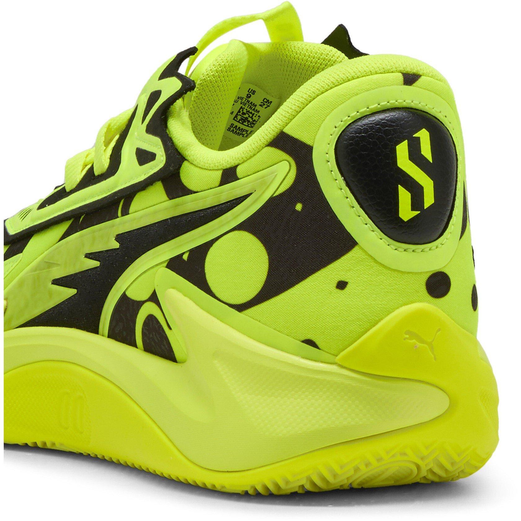 Yellow Alert- - Puma - Men's Scoot Zeros II Basketball Trainers - 6