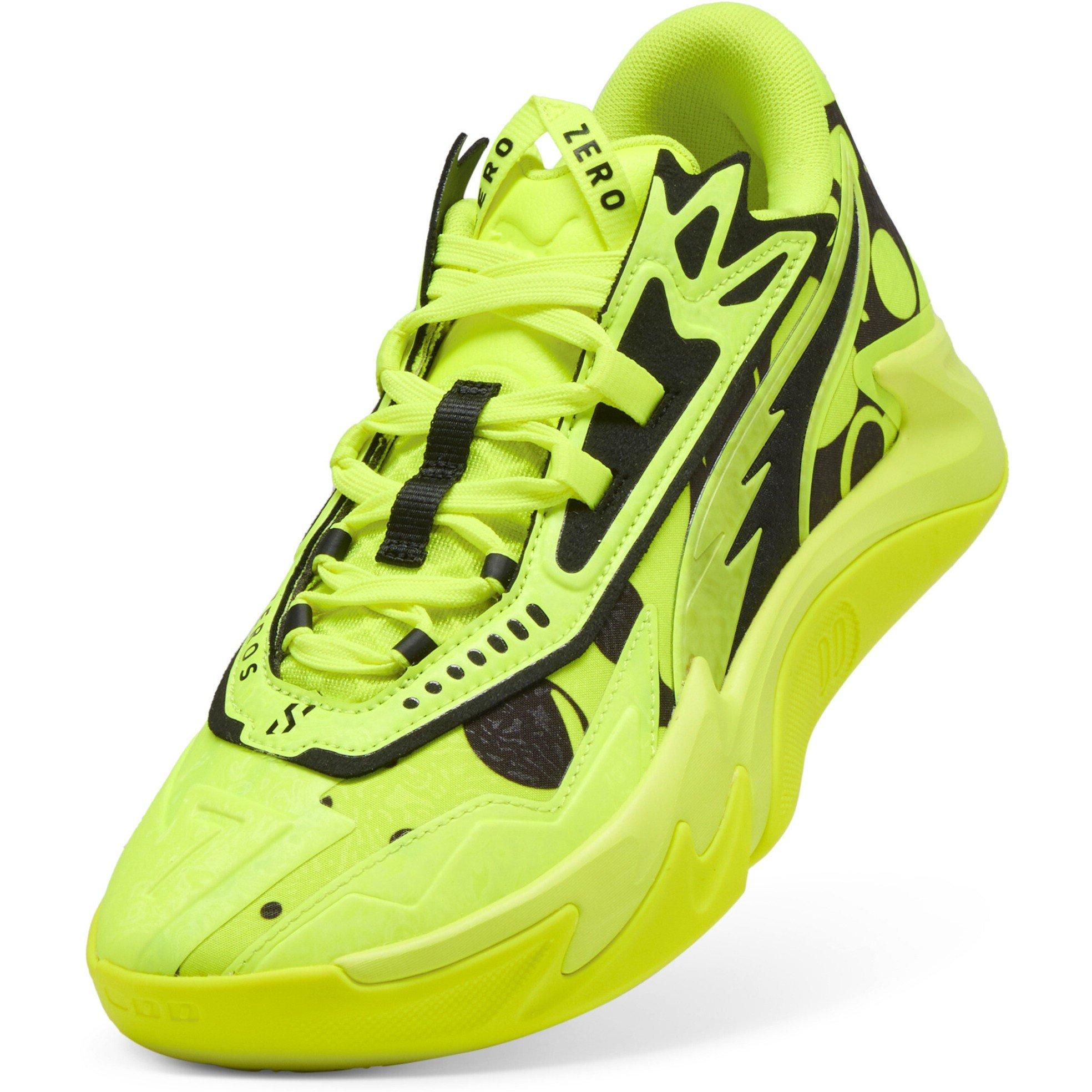 Yellow Alert- - Puma - Men's Scoot Zeros II Basketball Trainers - 8