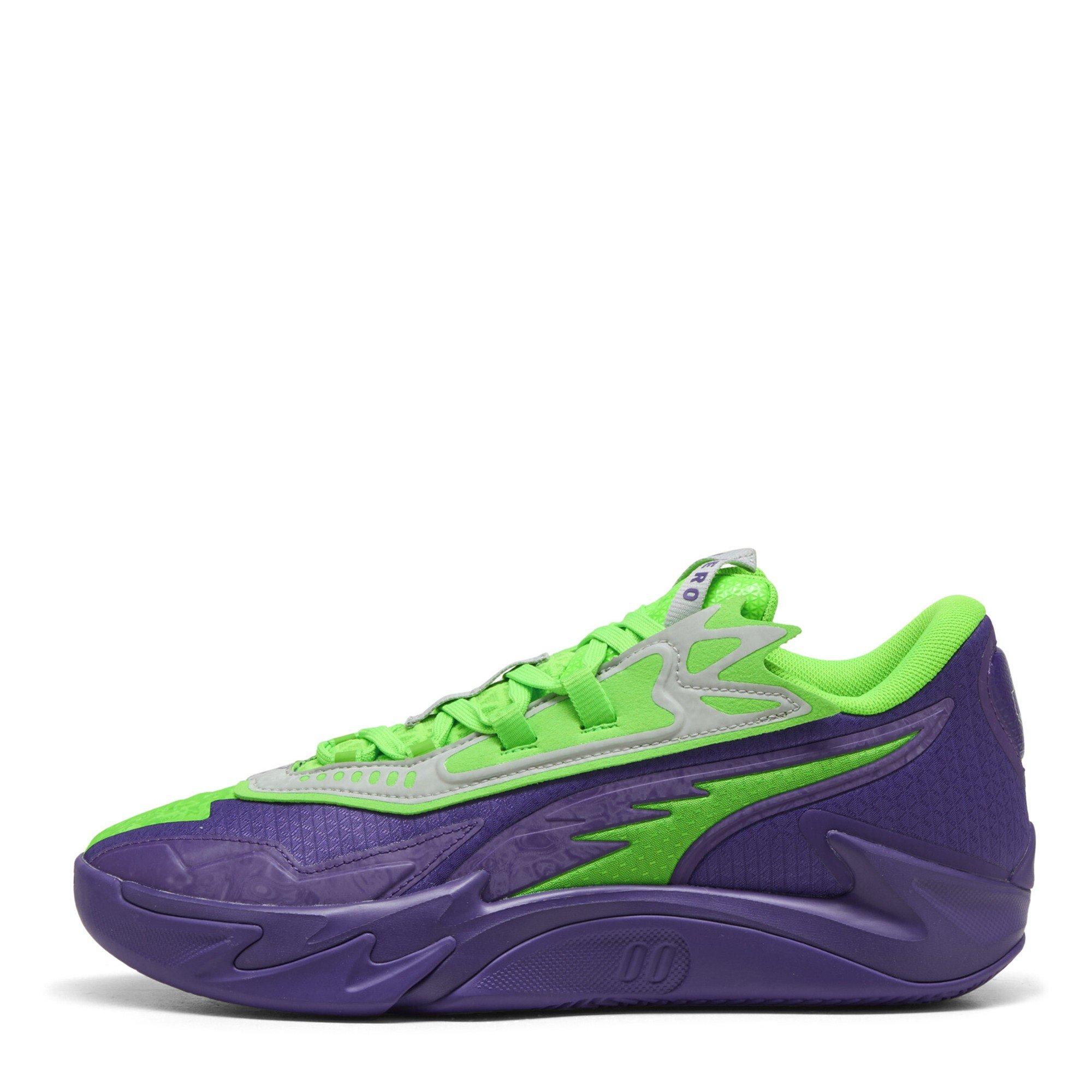 Team Violet-F - Puma - Men's Scoot Zeros II Next Pro Basketball Trainers - 2