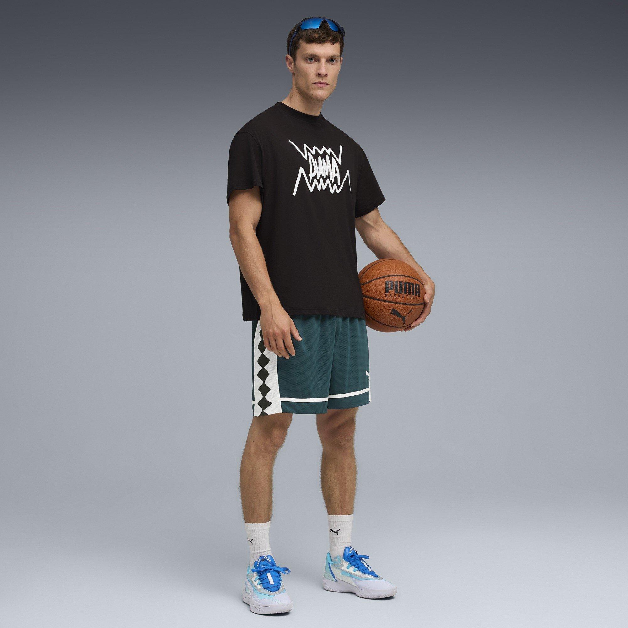 Peaceful Blue - Puma - Men's Scoot Zeros II Crystal Basketball Trainers - 7