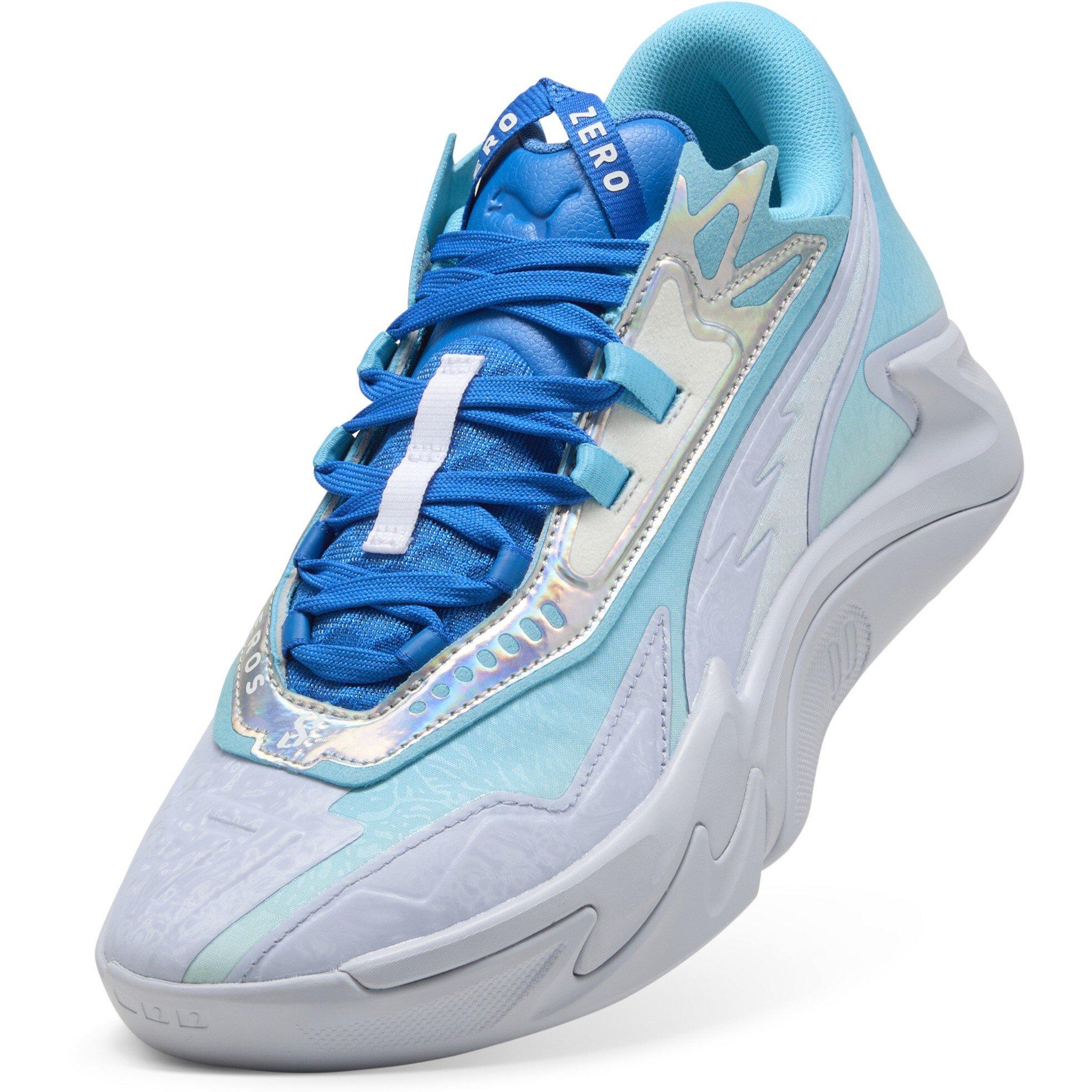 Peaceful Blue - Puma - Men's Scoot Zeros II Crystal Basketball Trainers - 8