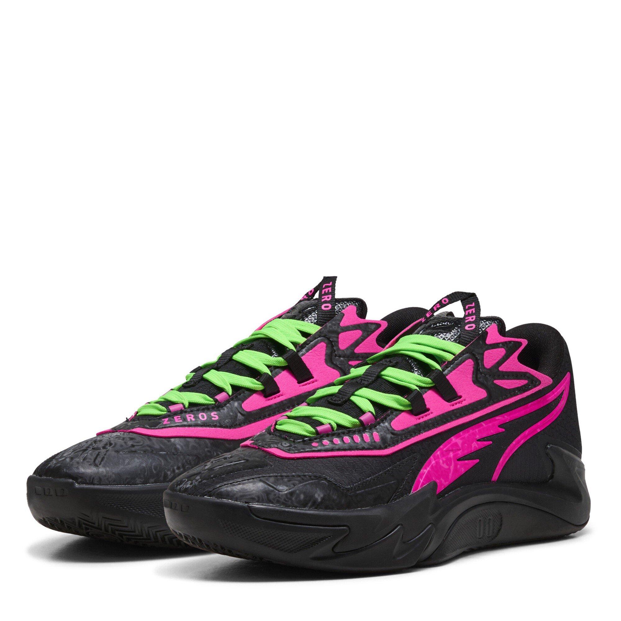 Puma Black-Fl - Puma - Men's Scoot Zeros II VN Basketball Trainers - 1