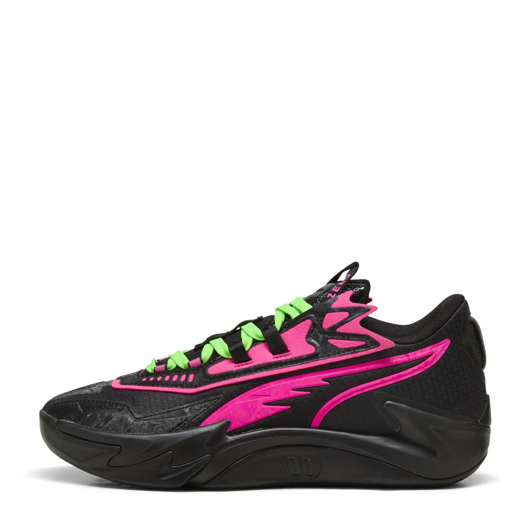 Puma Black-Fl - Puma - Men's Scoot Zeros II VN Basketball Trainers - 2