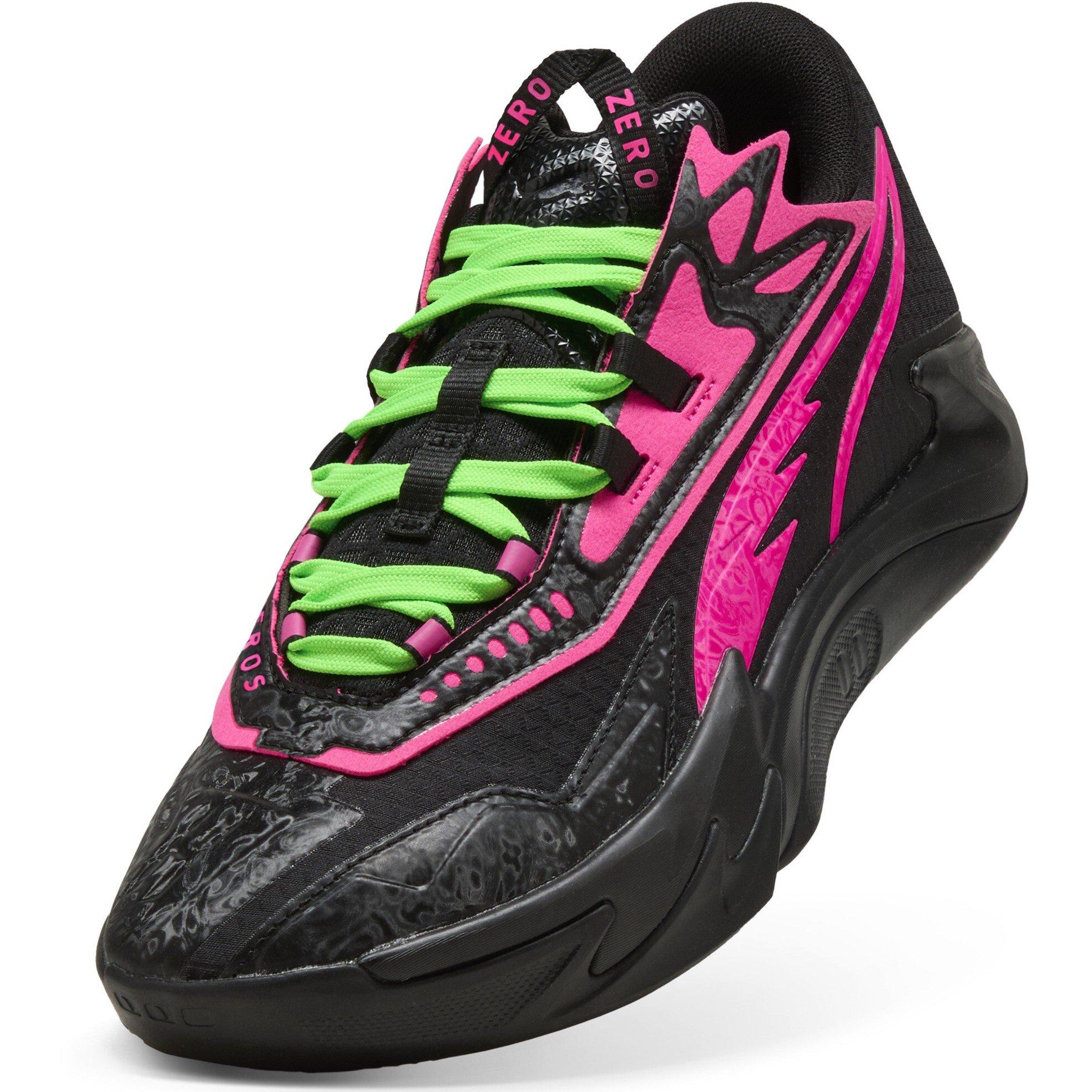 Puma Black-Fl - Puma - Men's Scoot Zeros II VN Basketball Trainers - 8