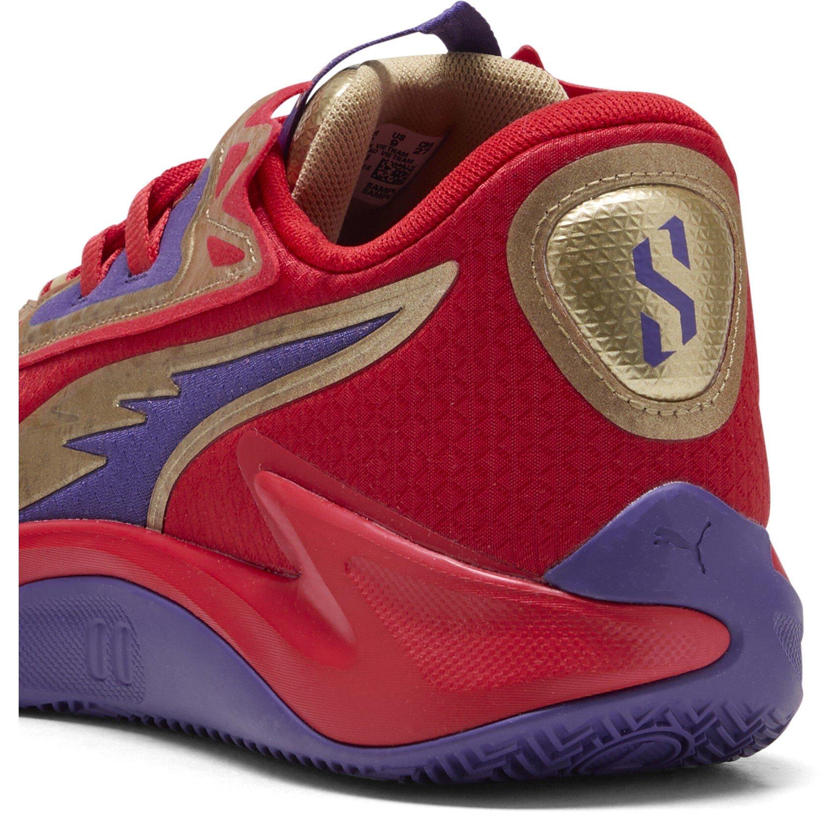 Für alle Zeit - Puma - Men's Scoot Zeros II Gold Basketball Trainers - 5
