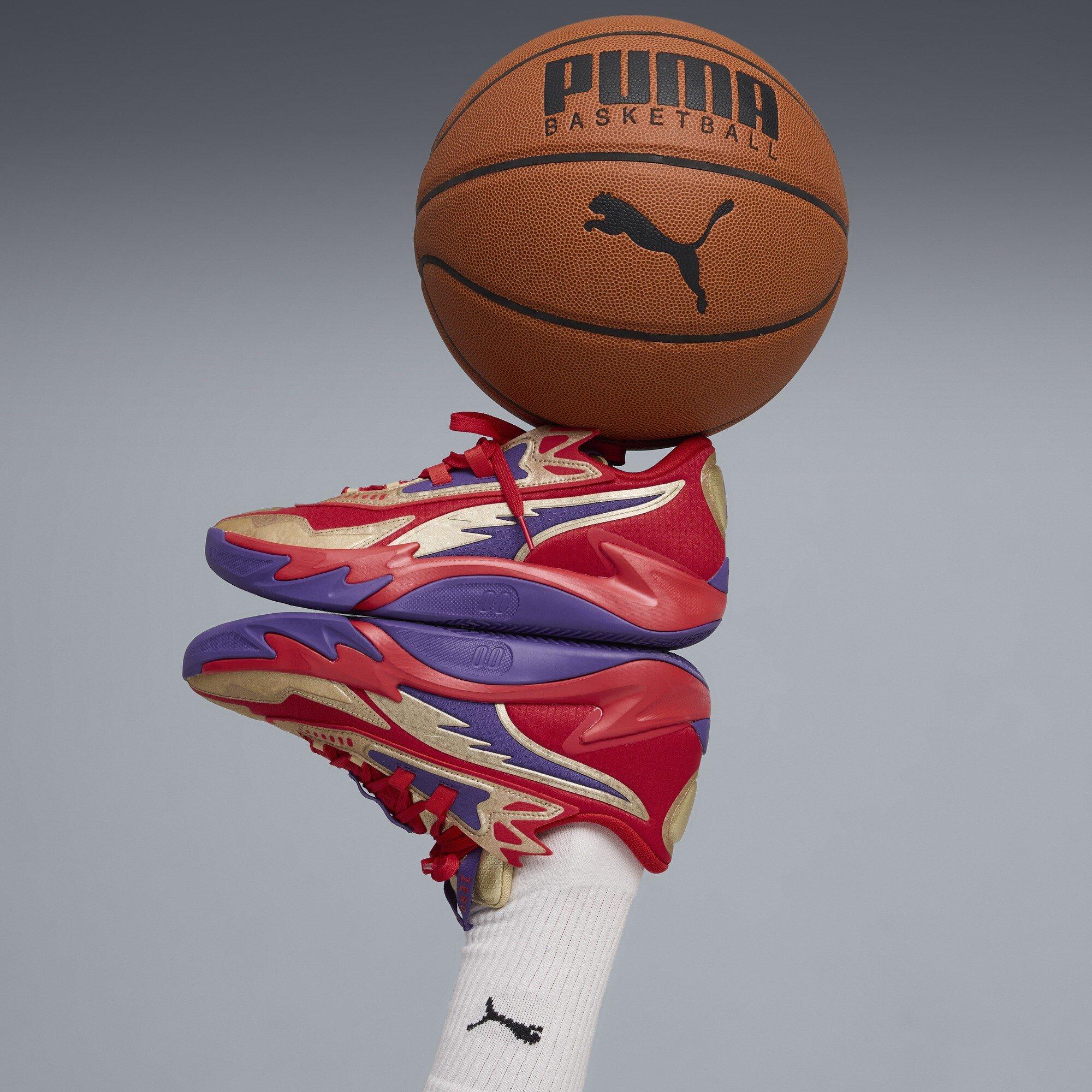 Für alle Zeit - Puma - Men's Scoot Zeros II Gold Basketball Trainers - 8