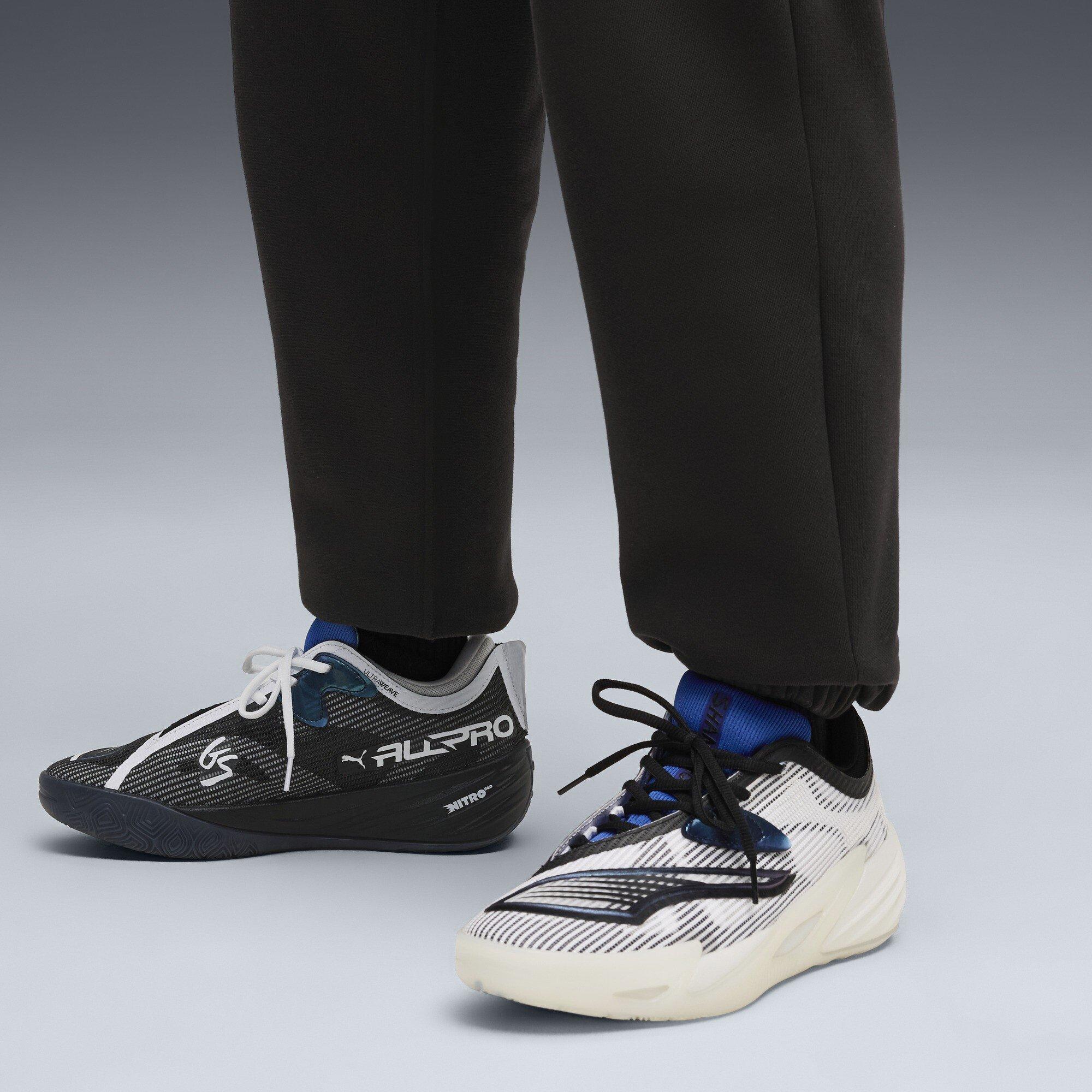 Puma White-Pu - Puma - Men's All-Pro Nitro 2 Shammgo Basketball Trainers - 3