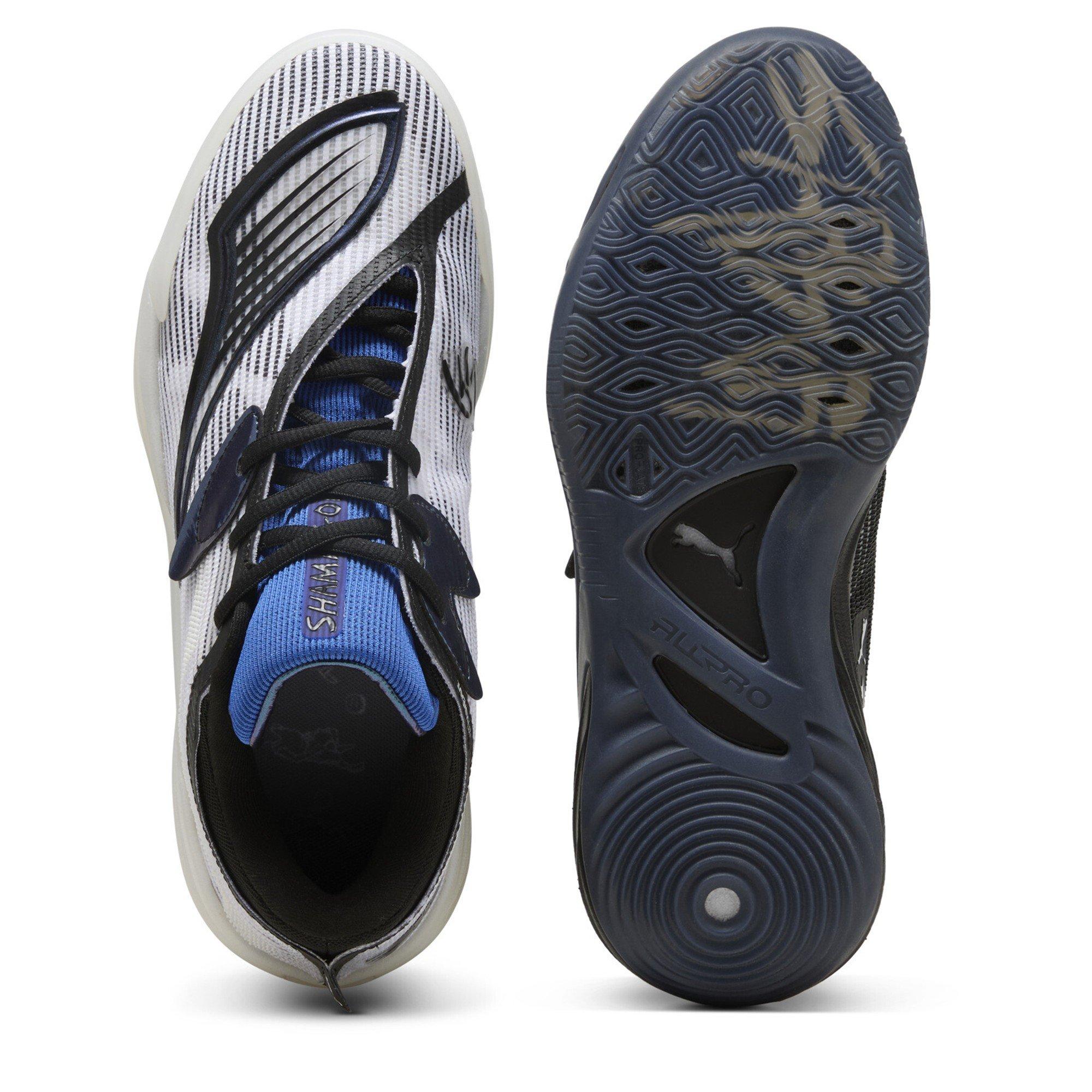 Puma White-Pu - Puma - Men's All-Pro Nitro 2 Shammgo Basketball Trainers - 4