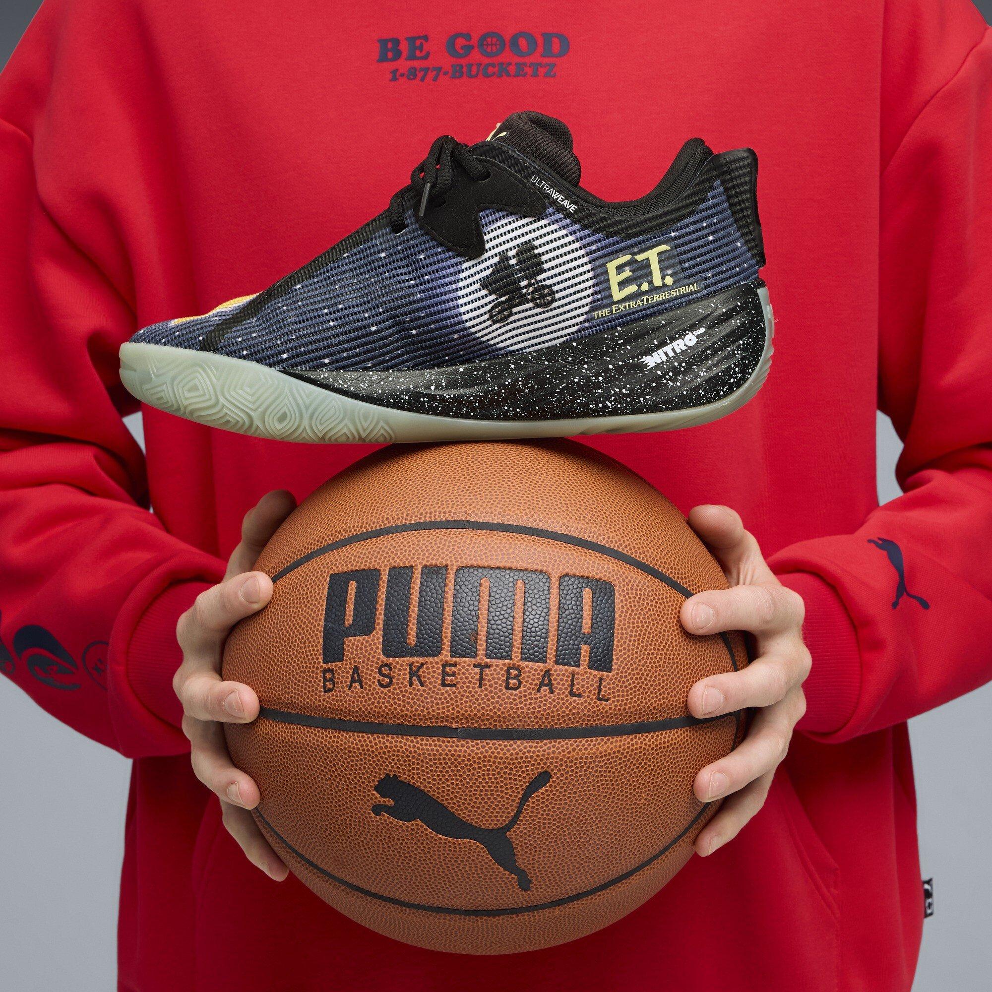 Elektro Blue- - Puma - Men's All-Pro Nitro 2 E.T. Basketball Trainers - 8