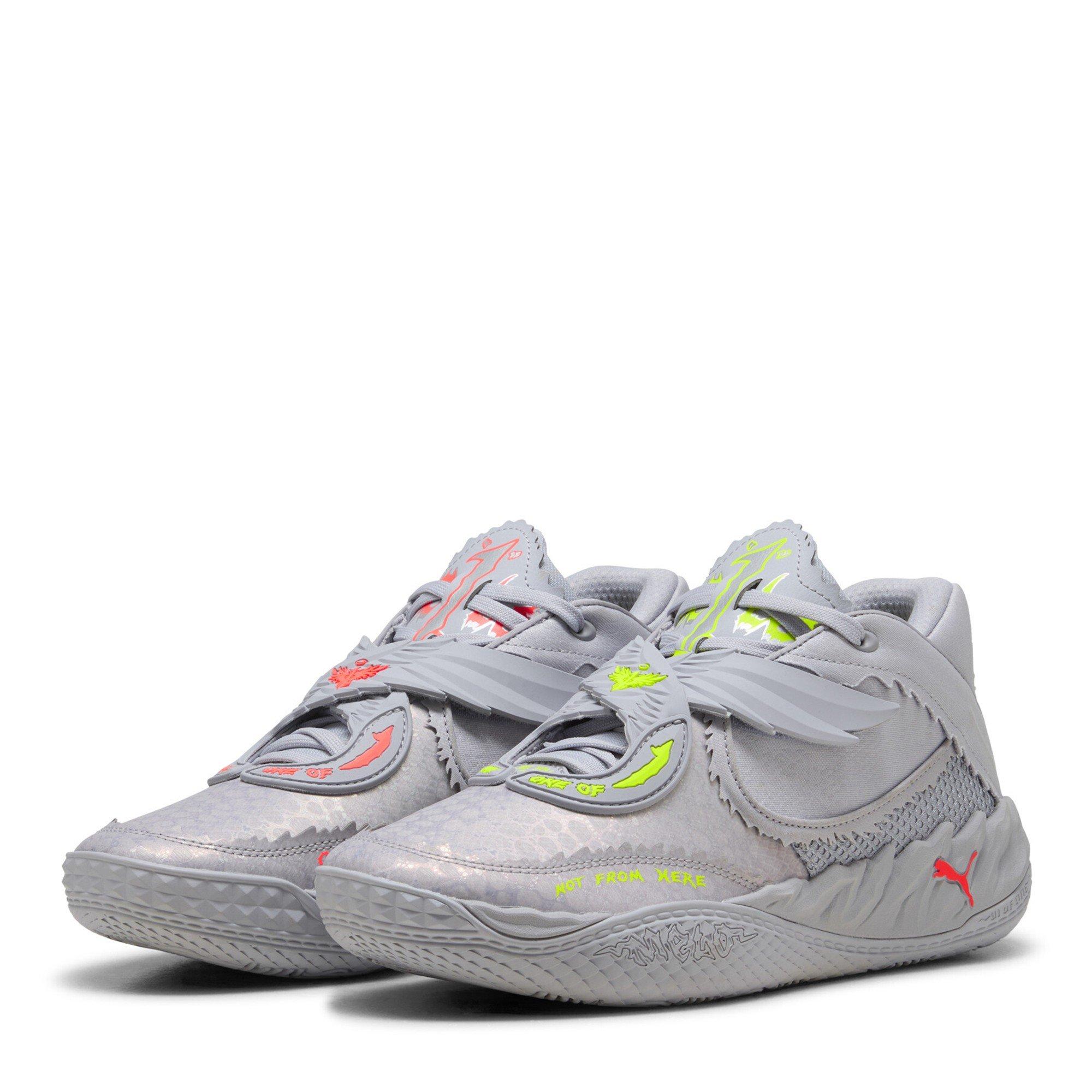 Vibrant Silve - Puma - Men's Mb.05 Metallic Basketball Trainers - 1