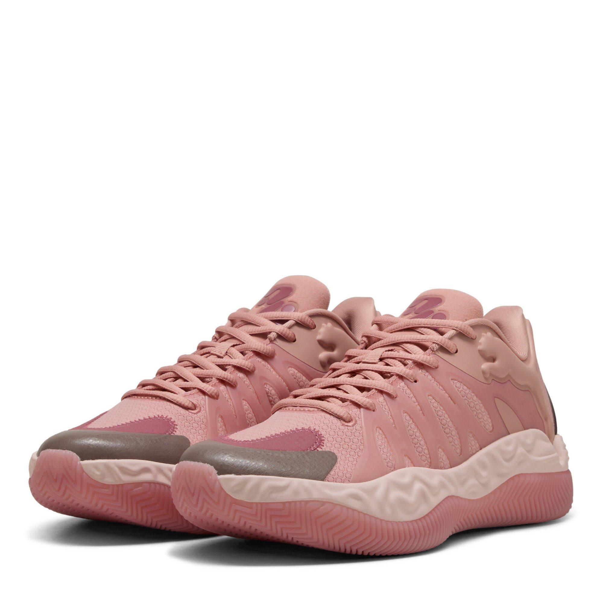 Poppy Pink-Ro - Puma - Men's Hali 1 Basketball Trainers - 1