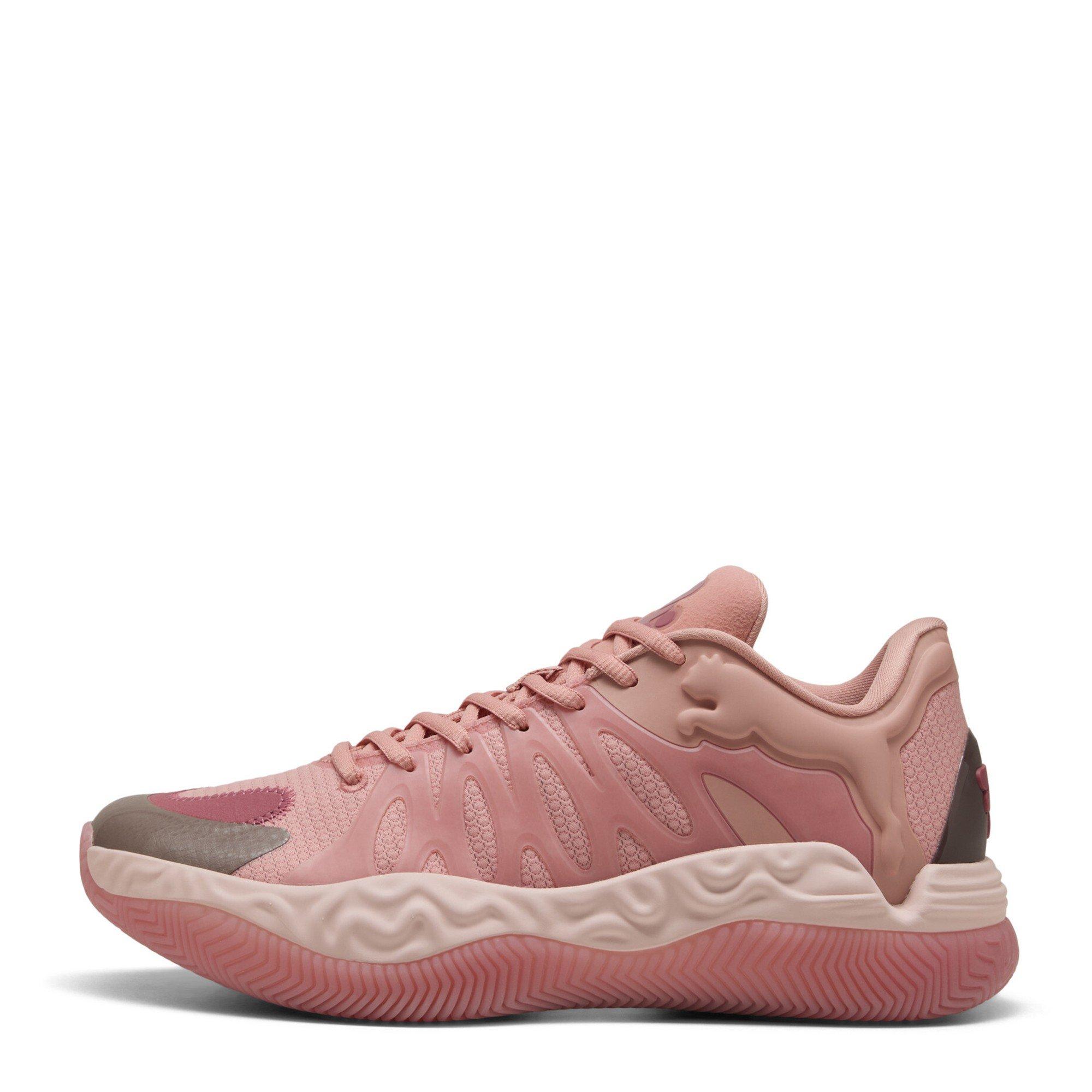 Poppy Pink-Ro - Puma - Men's Hali 1 Basketball Trainers - 2